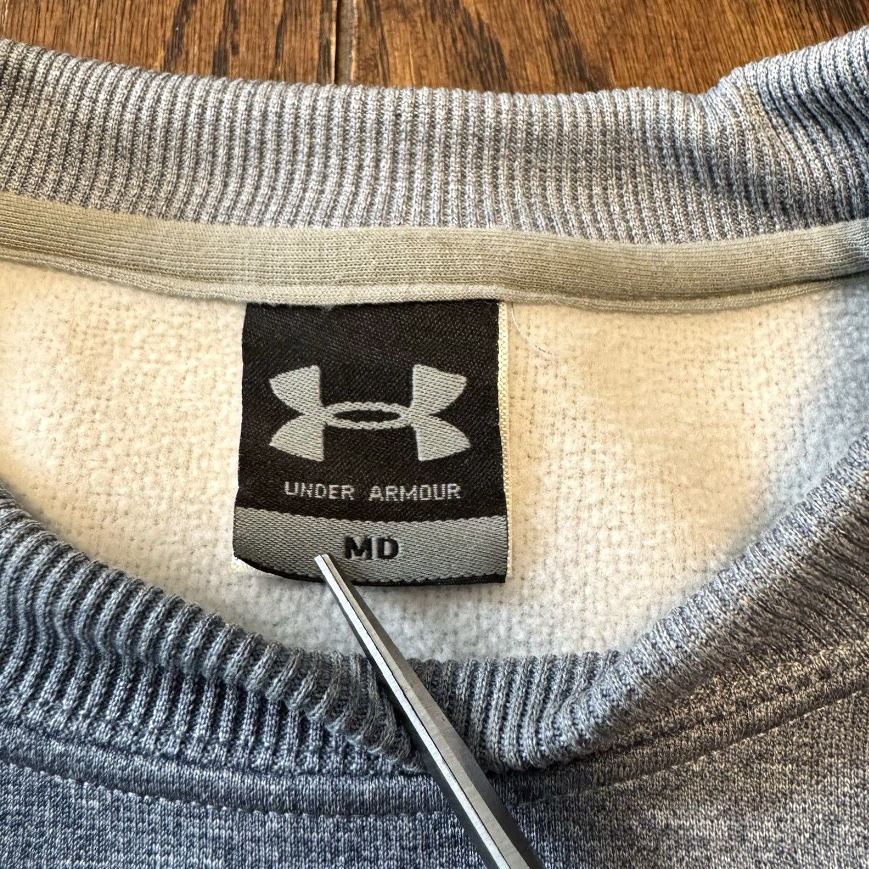 Under Armour Under Armour Sweatshirt Mens Blue Medium Property Of Iraq Athletic Department Size US M / EU 48-50 / 2 - 6 Thumbnail