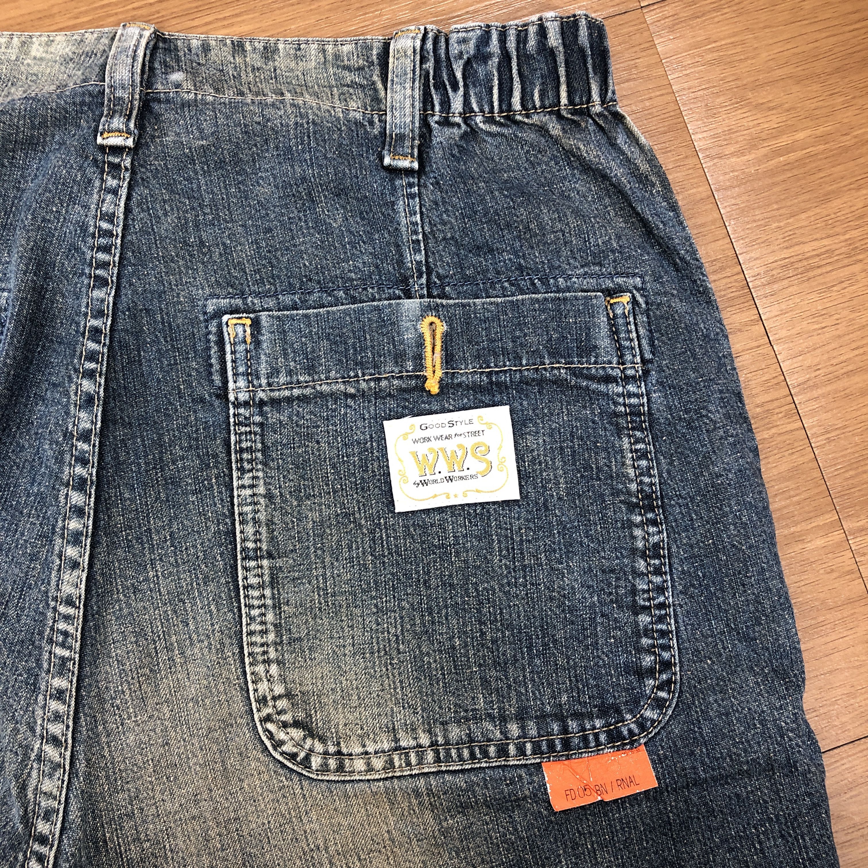 Big John × Vintage Big John WWS Jeans 32 x 30.5 L1308W Size 32" / US 10 / IT 46 - 5 Thumbnail