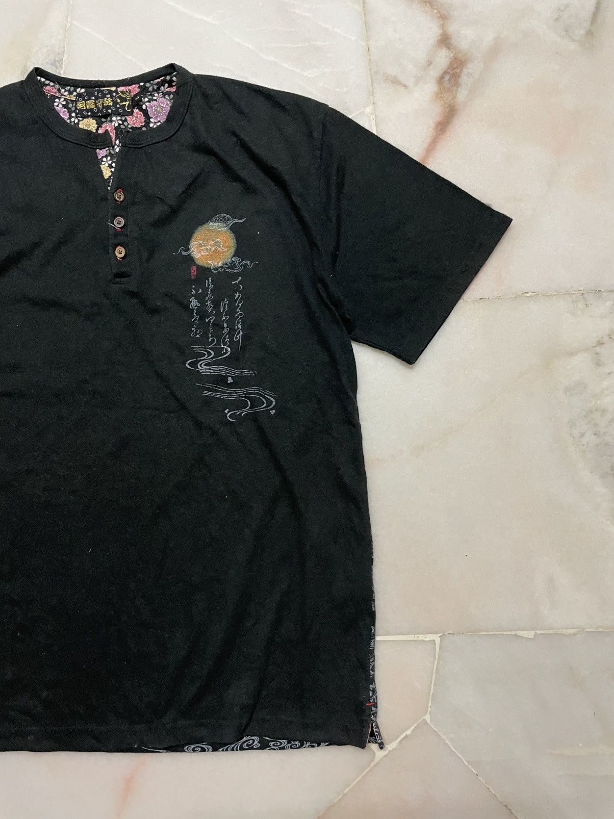 Seditionaries Rare Super Koi Karakuri Style Sakura Embroidery Tshirt Size US M / EU 48-50 / 2 - 4 Thumbnail