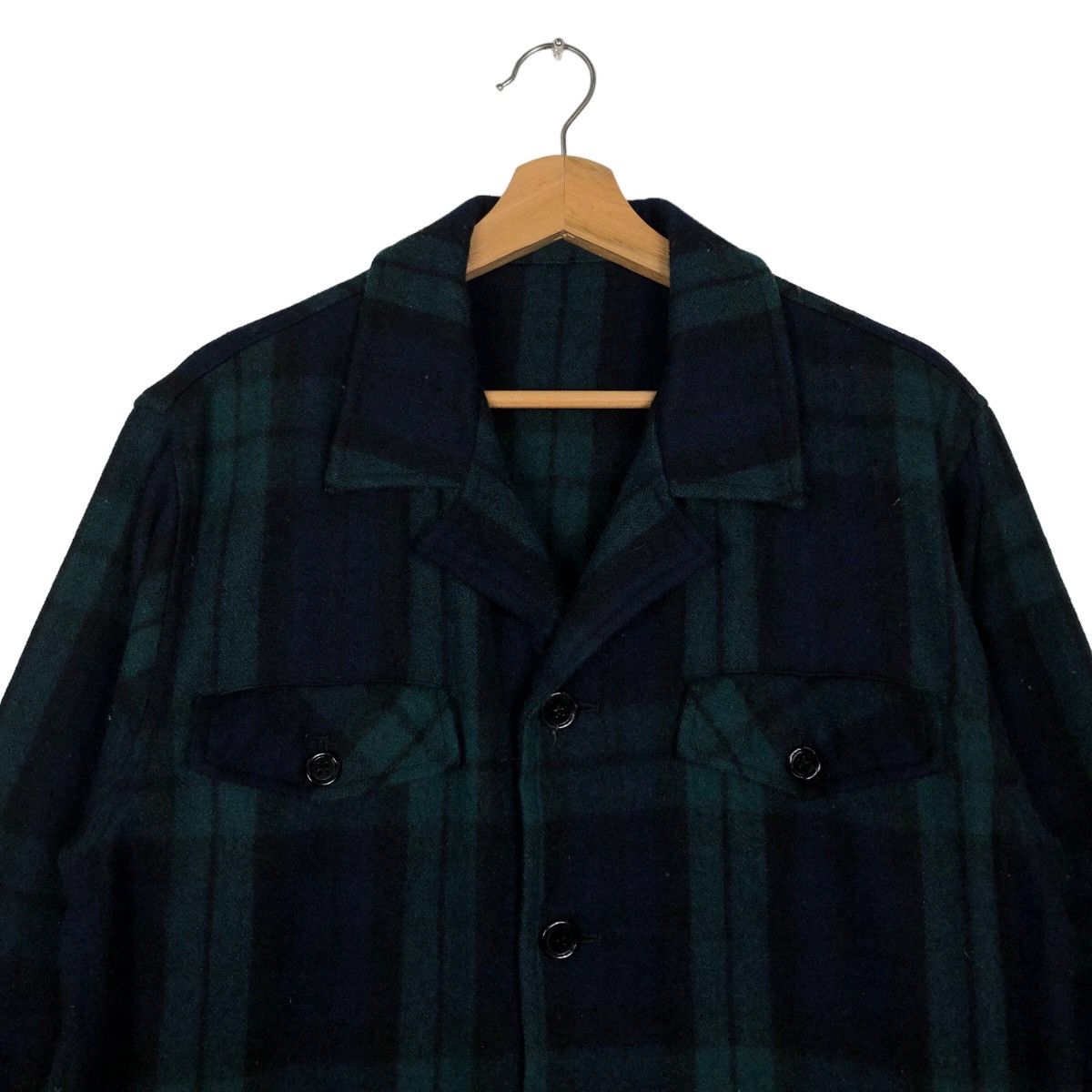 Japanese Brand 🔥90’s Vintage Wool Jacket Tartan Design Veffe Issey Miyake Size US M / EU 48-50 / 2 - 2 Thumbnail