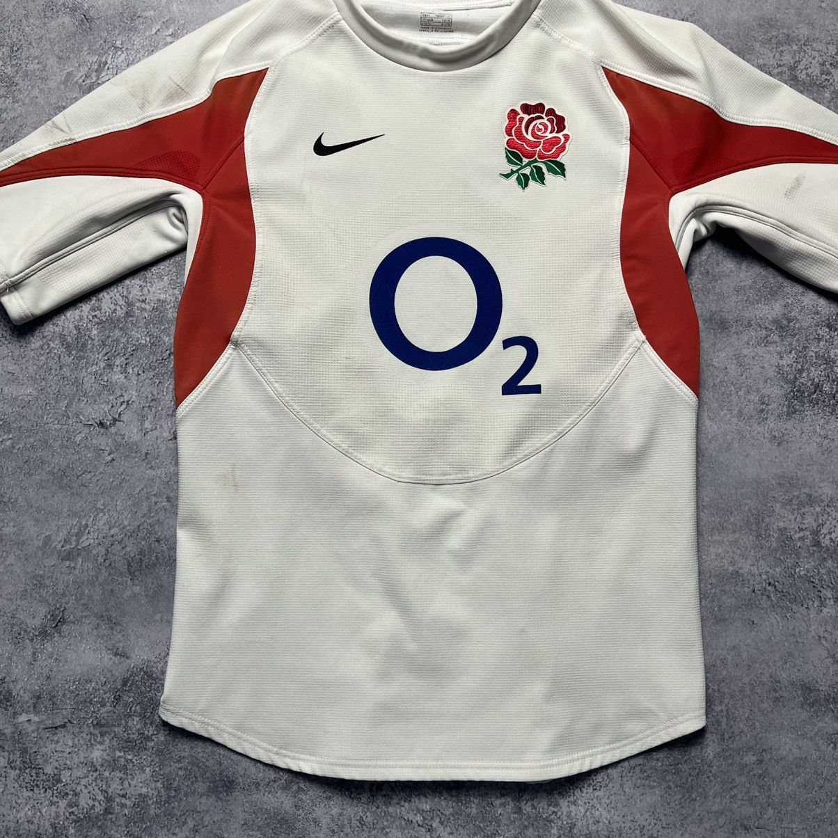 Nike Vintage Nike England Rugby League Player Issue Jersey Rose Size US L / EU 52-54 / 3 - 3 Thumbnail