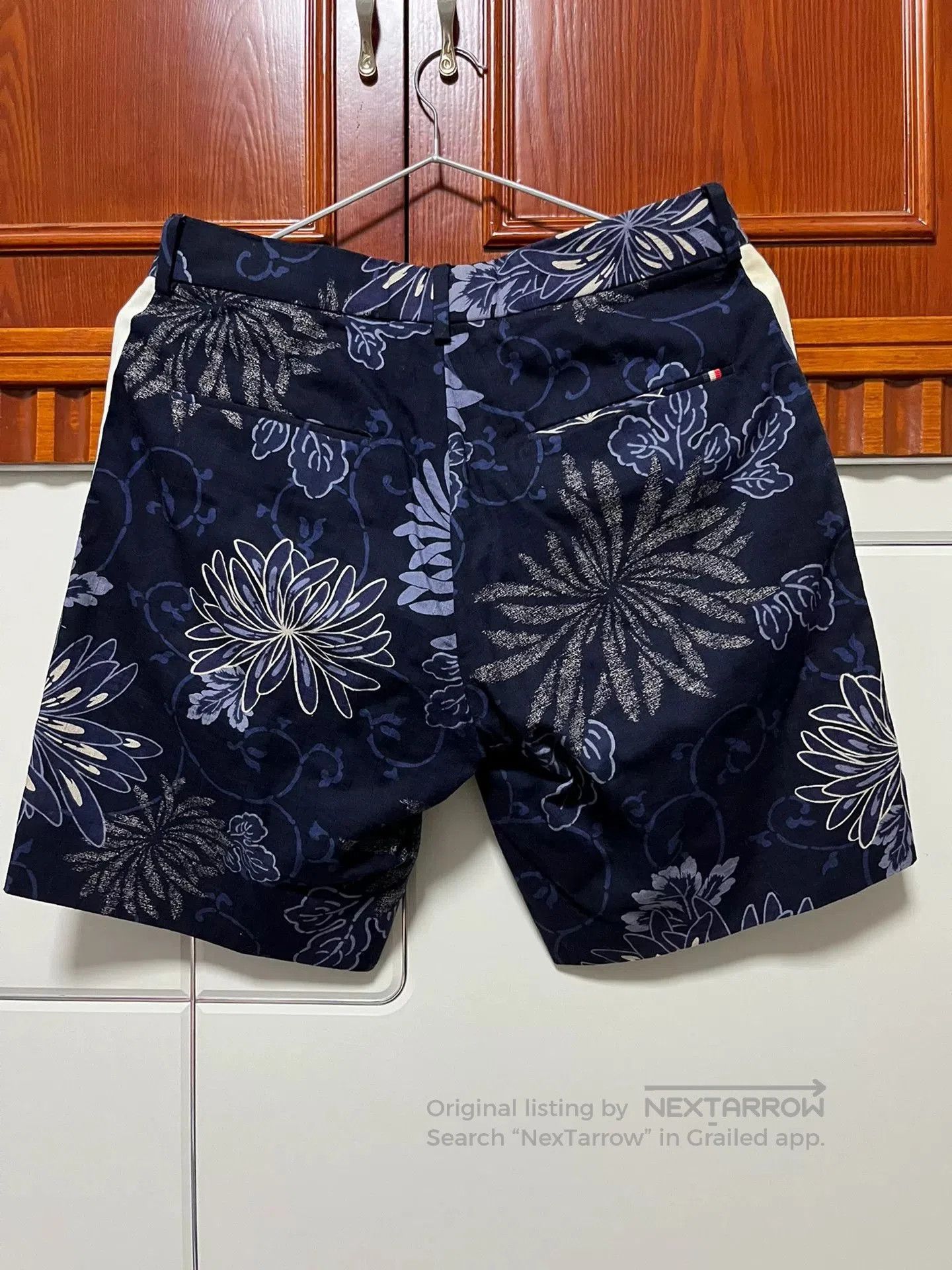 Moncler Moncler Men's Blue Camo Casual Shorts. Size US 34 / EU 50 - 4 Thumbnail