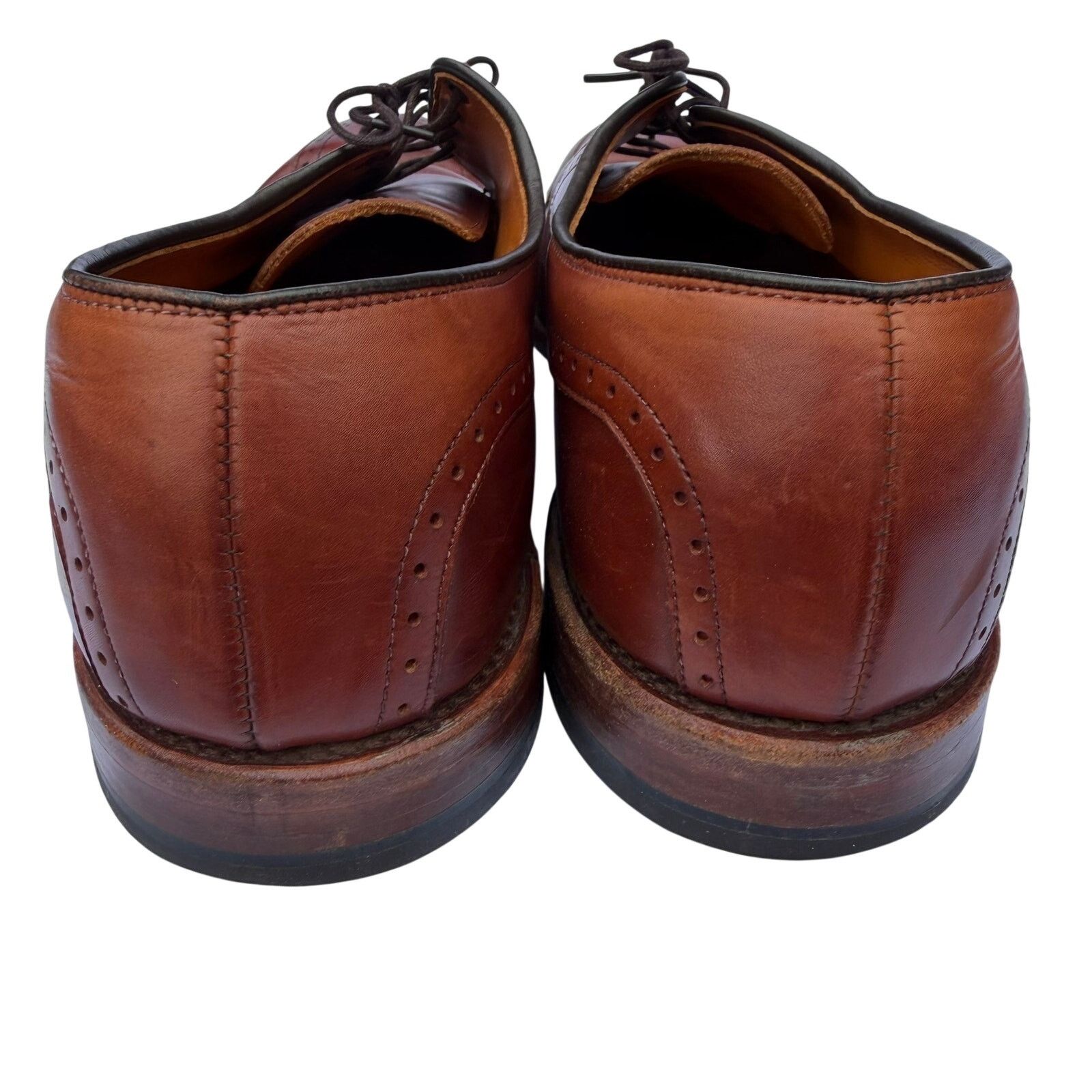 Allen Edmonds Allen Edmonds Kingsley Wingtip Oxford 10.5D Brown Size US 10.5 / EU 43-44 - 8 Thumbnail