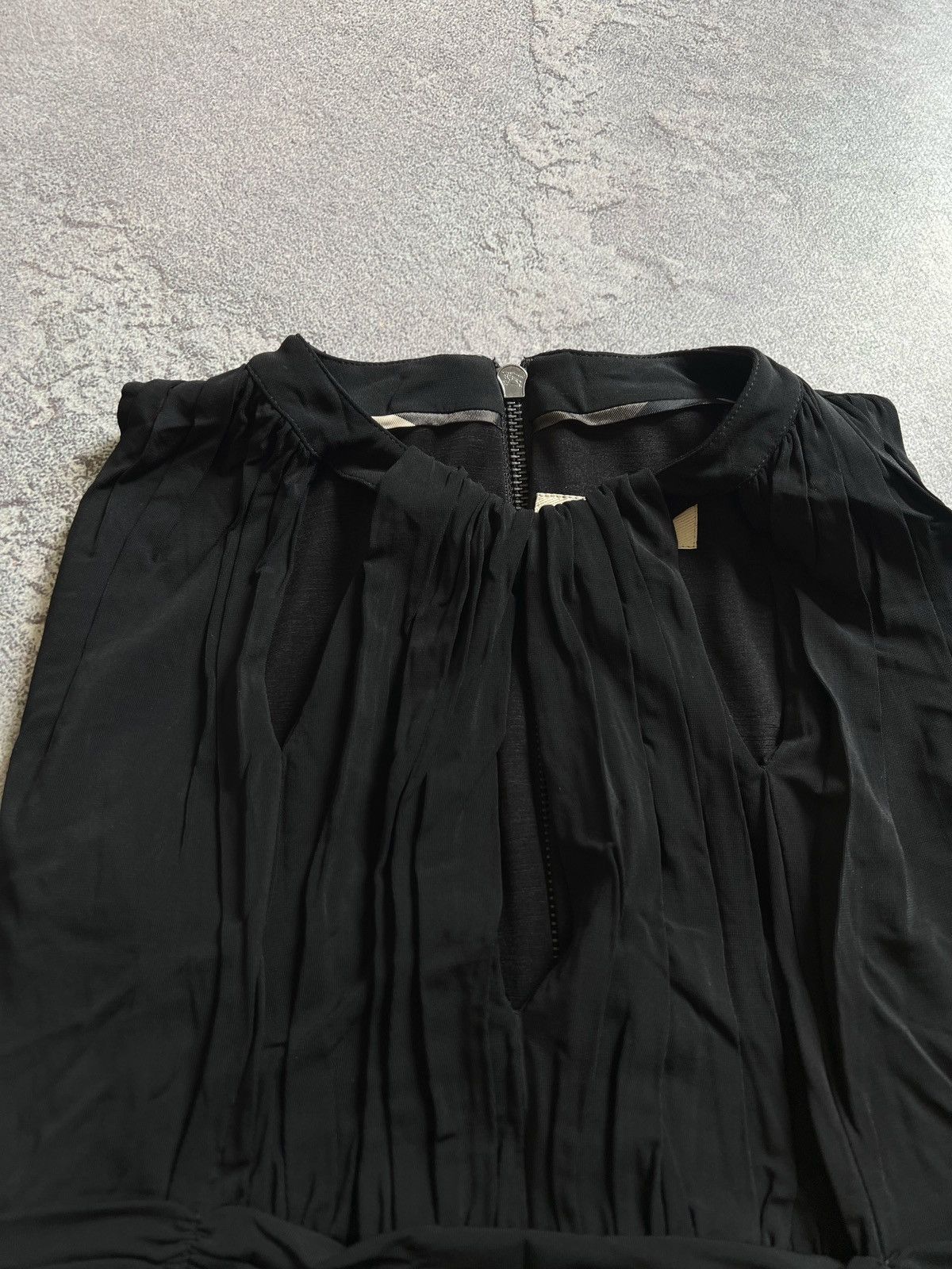 Burberry London Ladies Long Sleeve Black Evening Dress Sz 42