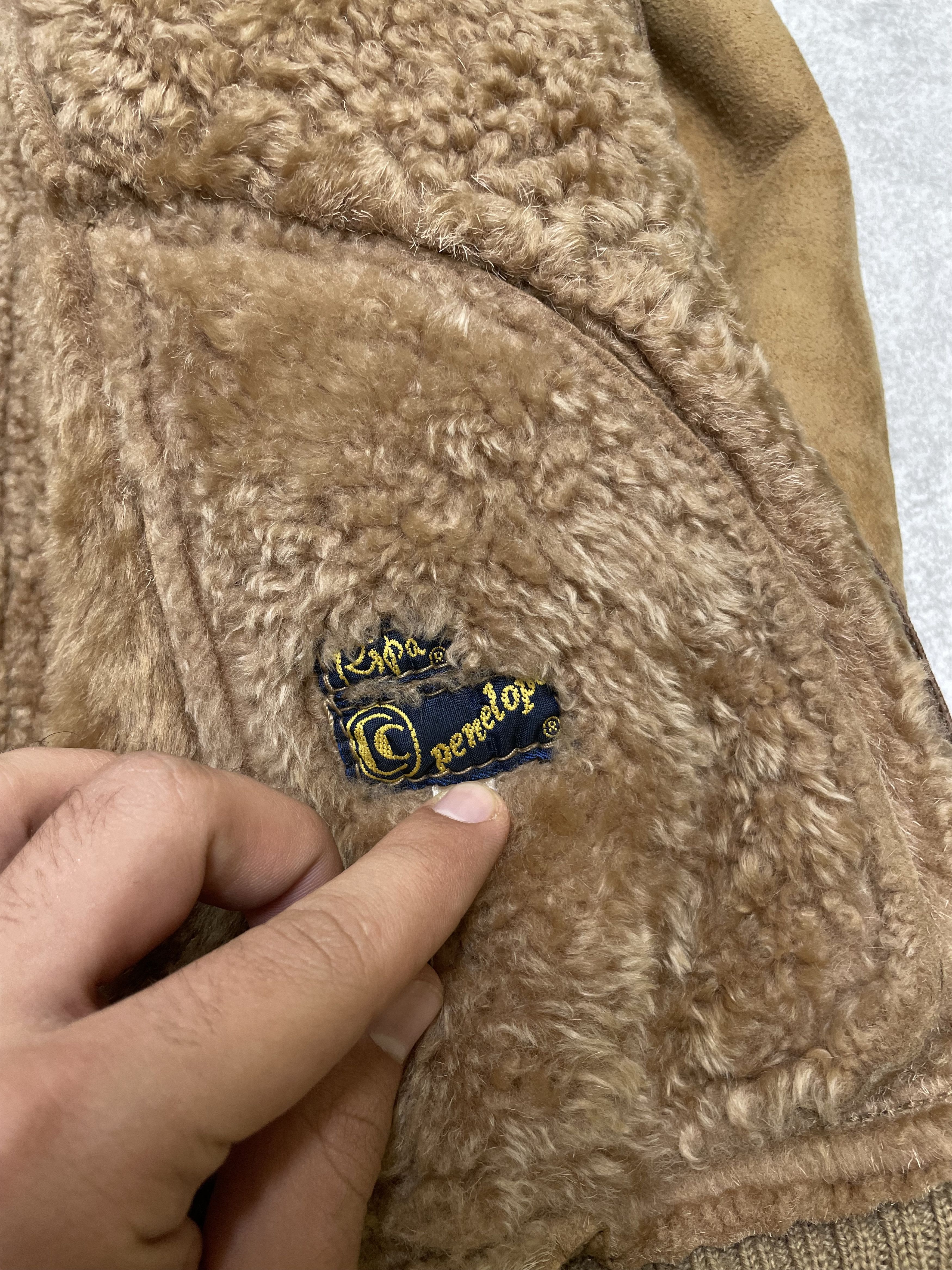 Japanese Brand Tehas Penelopa Ripa Archive Leather Bomber Shearling Beast Size US M / EU 48-50 / 2 - 13 Thumbnail