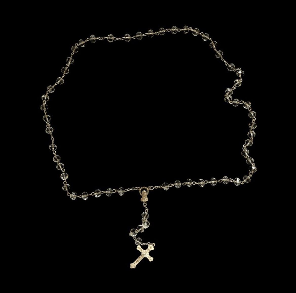Jewelry Saint Benedict Rosary Necklace Chain Catholic Church Jesus Size ONE SIZE - 5 Thumbnail