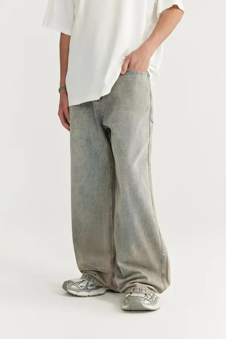 Designer × Japanese Brand Streetwear Hip Hop Loose Casual Jeans Size US 32 / EU 48 - 3 Thumbnail