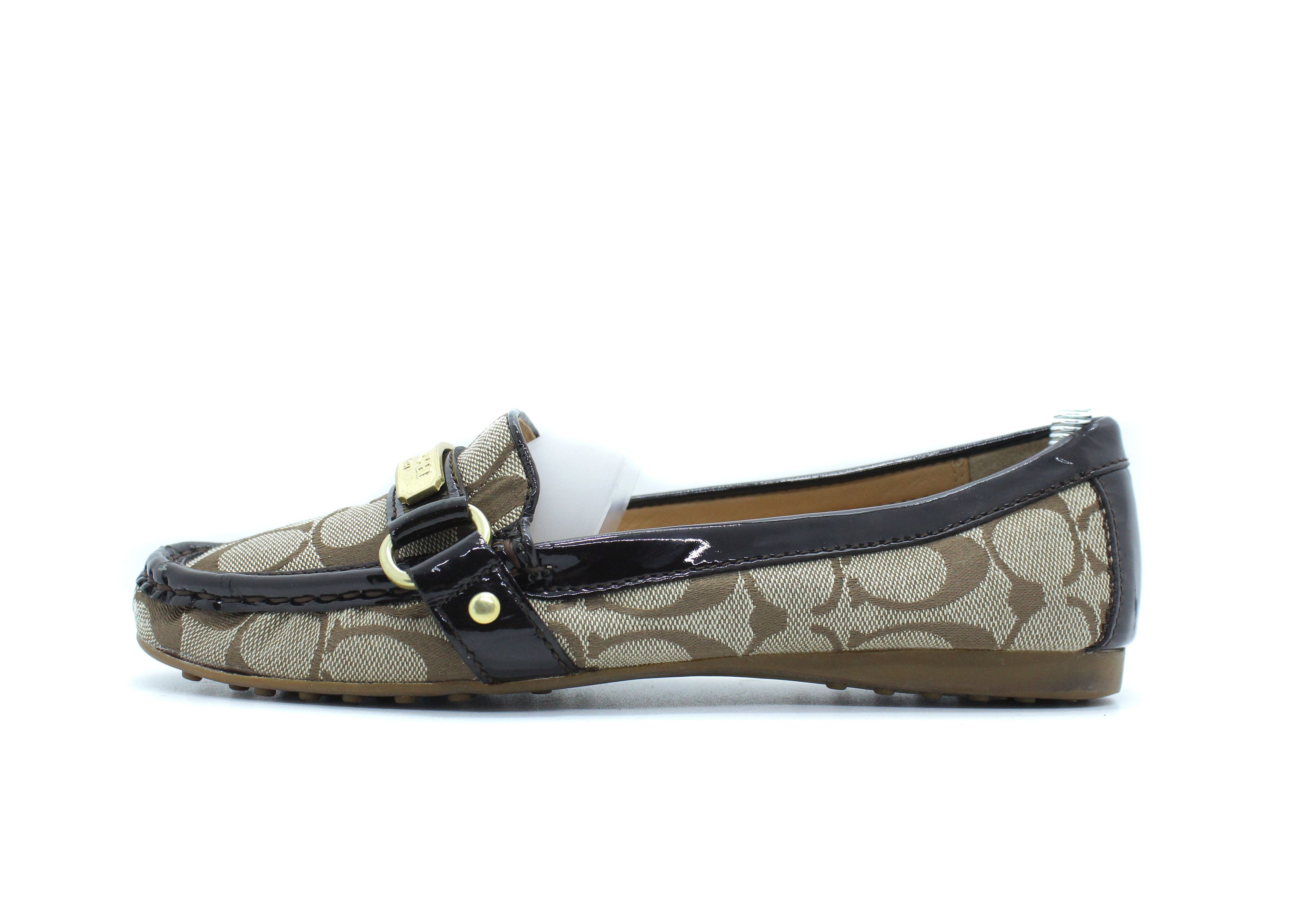Coach Monogram Logos Loafers Size US 7 / IT 37 - 1 Thumbnail