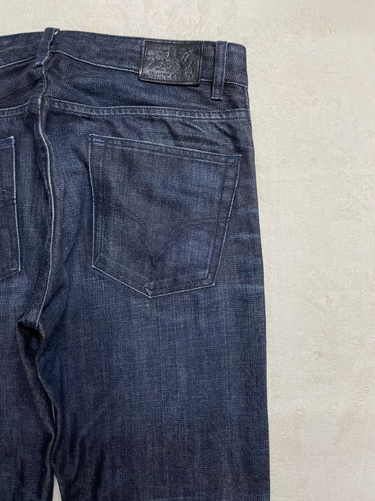 7Diamonds Vintage 7 Diamonds Mudwash Dark Jeans Size US 32 / EU 48 - 15 Thumbnail