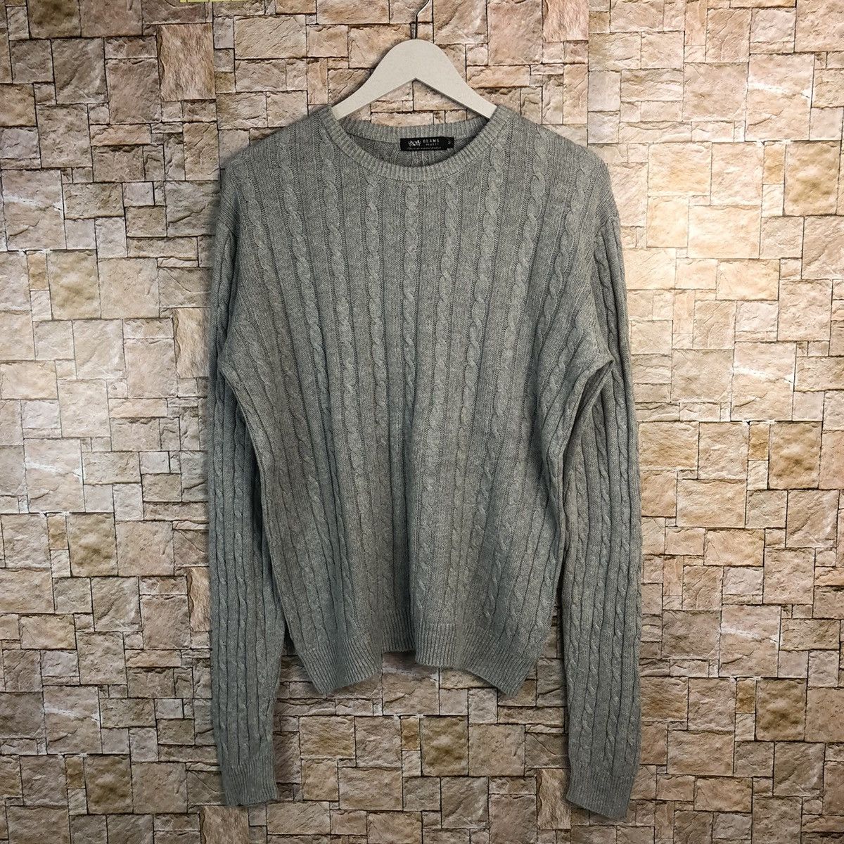 Beams Plus Beams Hearts Grey Knitwear #A169 Size M / US 6-8 / IT 42-44 - 1 Thumbnail