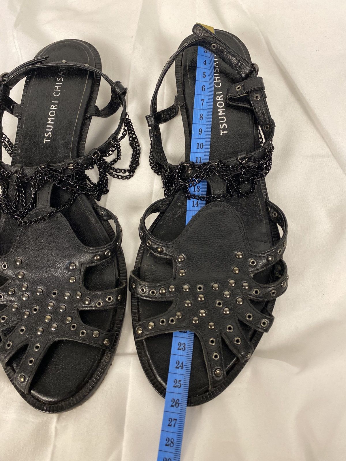 Issey Miyake Tsumori Chisato By Issey Miyake Sandal Studded Punk Style Size US 9 / IT 39 - 12 Thumbnail