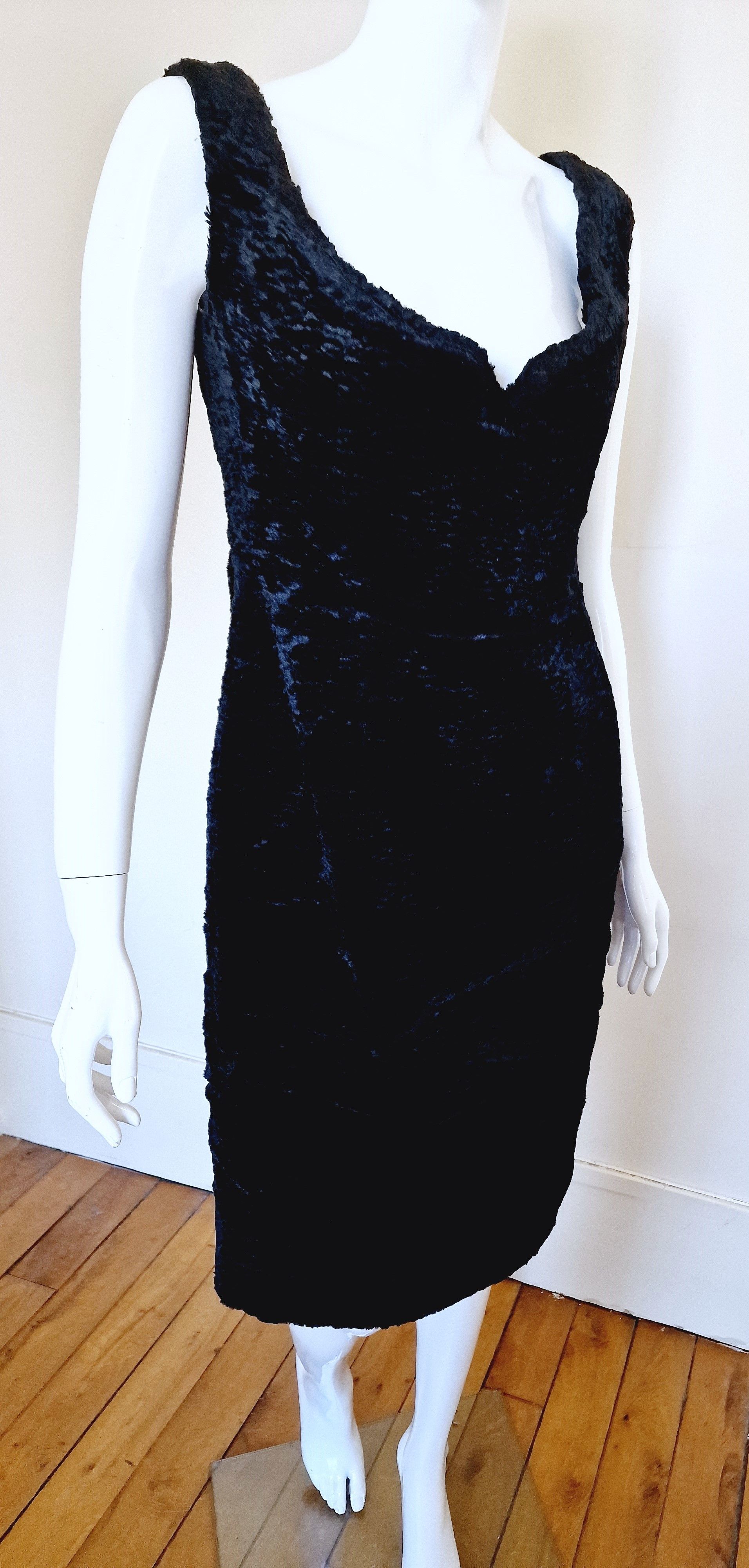 Vivienne Westwood Vivienne Westwood Faux Fur Runway F/W 1994 Corset Dress Size M / US 6-8 / IT 42-44 - 3 Thumbnail