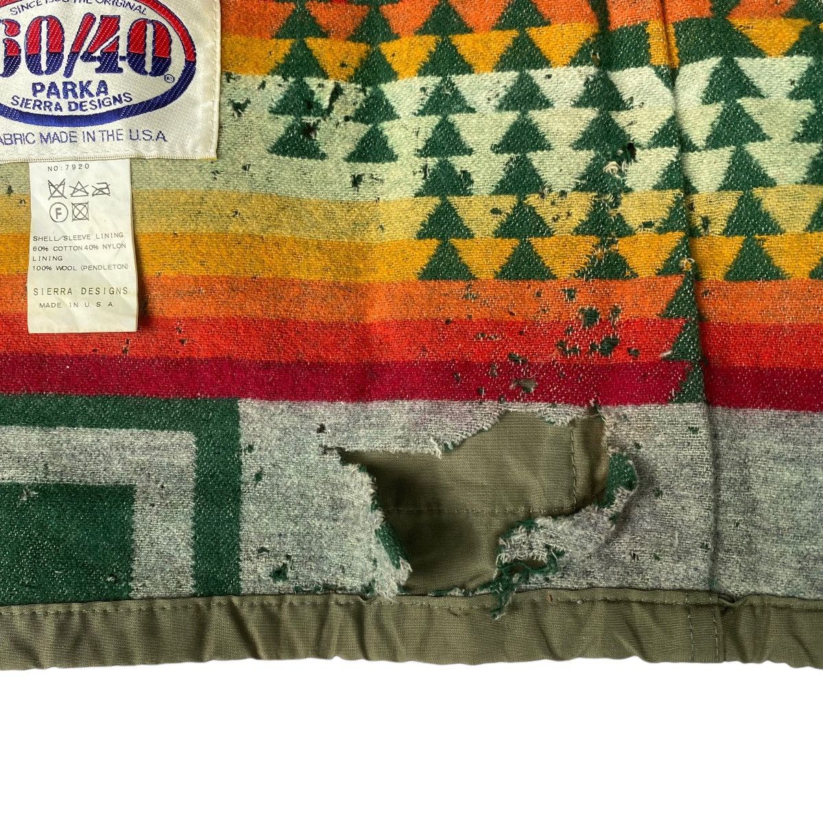 Pendleton × Sierra Designs × Vintage dont buy yet! PENDLETON DESIGNS Navajo Parka Jacket Size US S / EU 44-46 / 1 - 9 Thumbnail