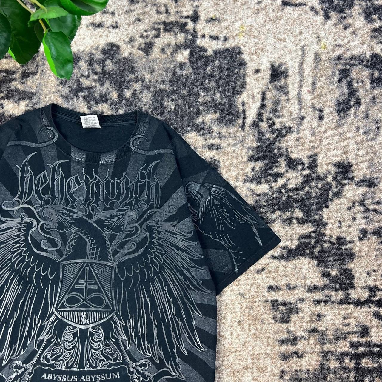 Band Tees Behemoth Vintage Y2K Allover Print Rock Band T-Shirt 1TS71 Size US L / EU 52-54 / 3 - 3 Thumbnail