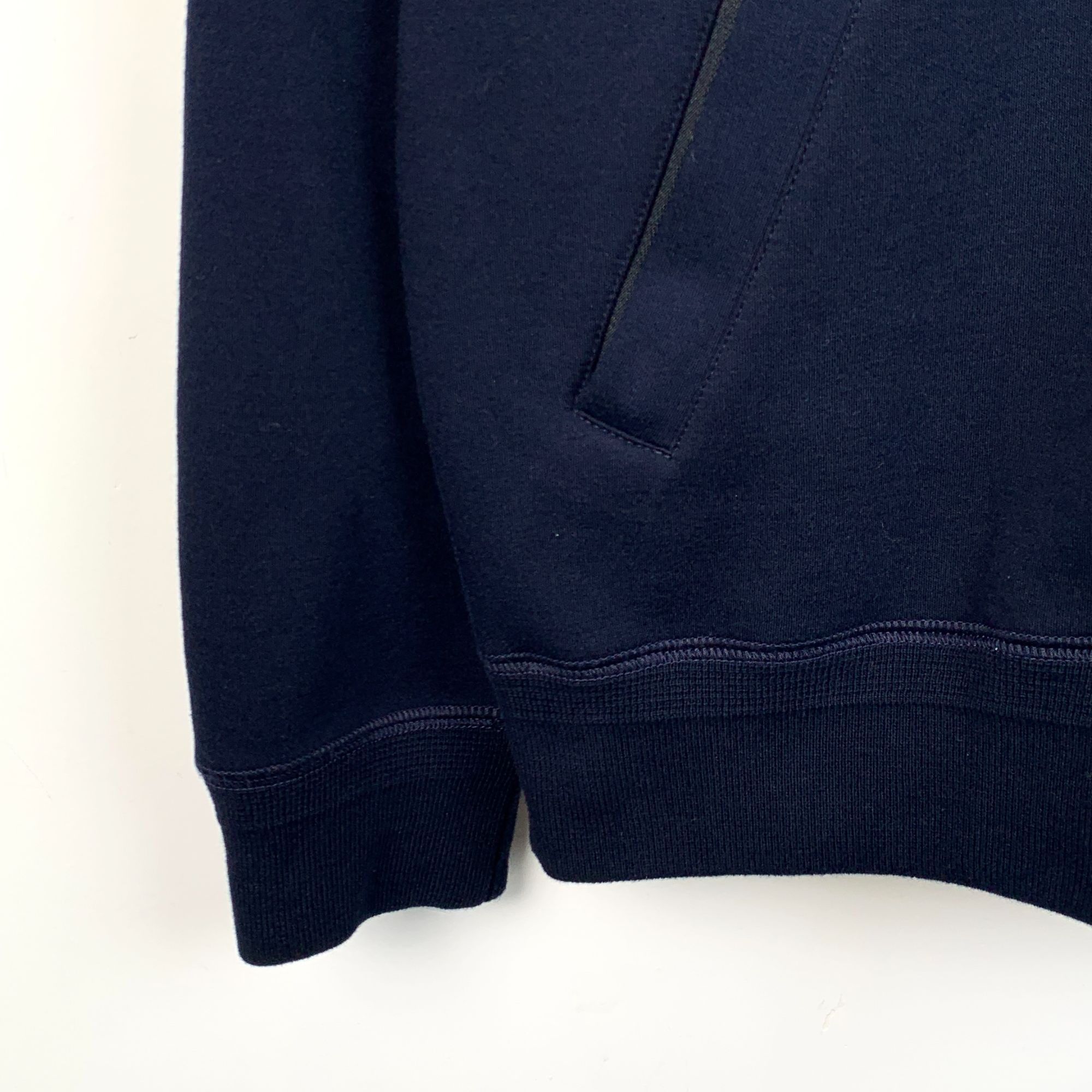 Louis Vuitton [Louis Vuitton] Navy Cotton Hooded Drawstring Zip-Up Sweatsh Size L / US 10 / IT 46 - 6 Thumbnail
