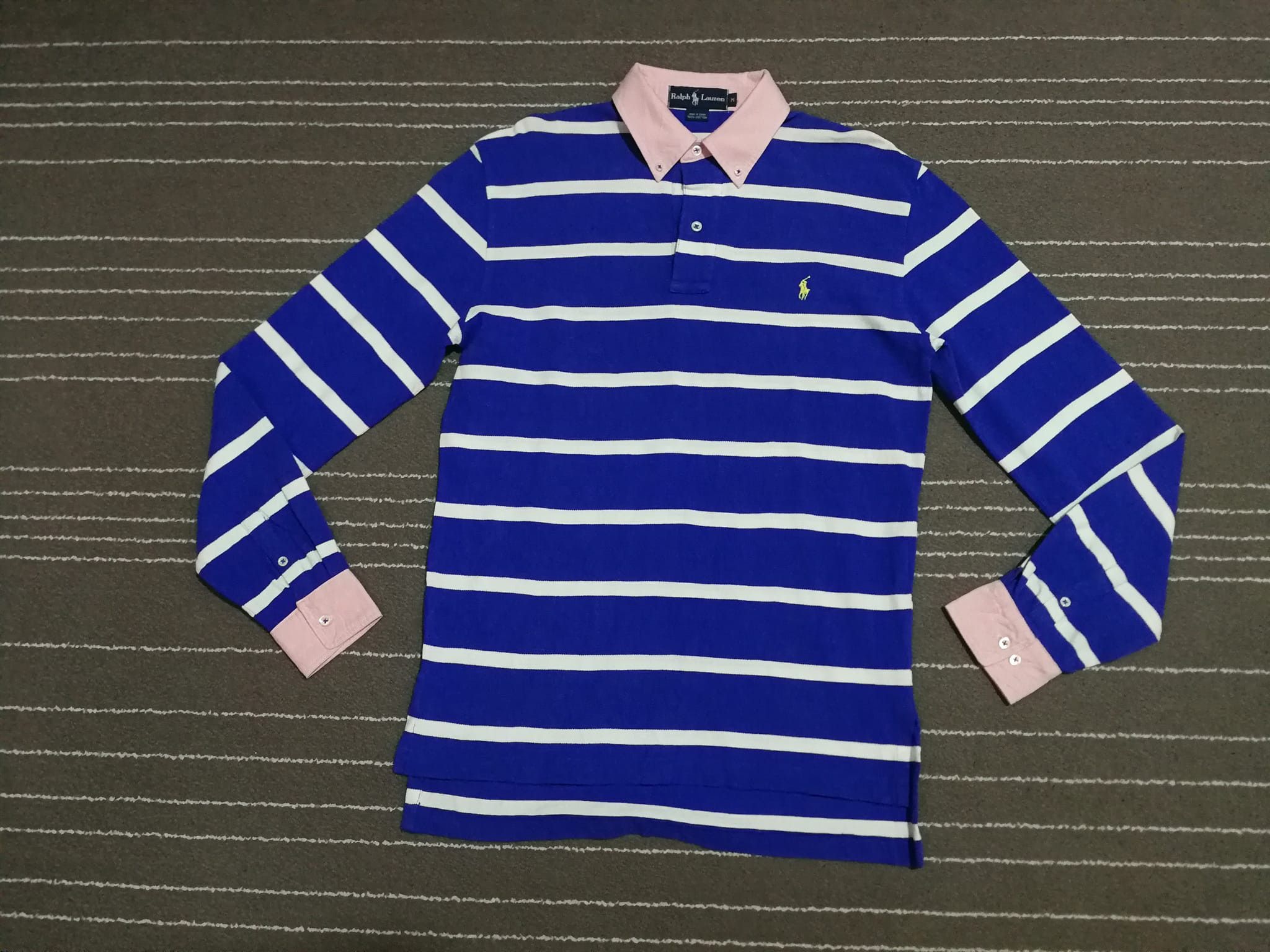 image of Polo Ralph Lauren Ralph Laurent Polo Long Sleeve S, Men's (Size Small)