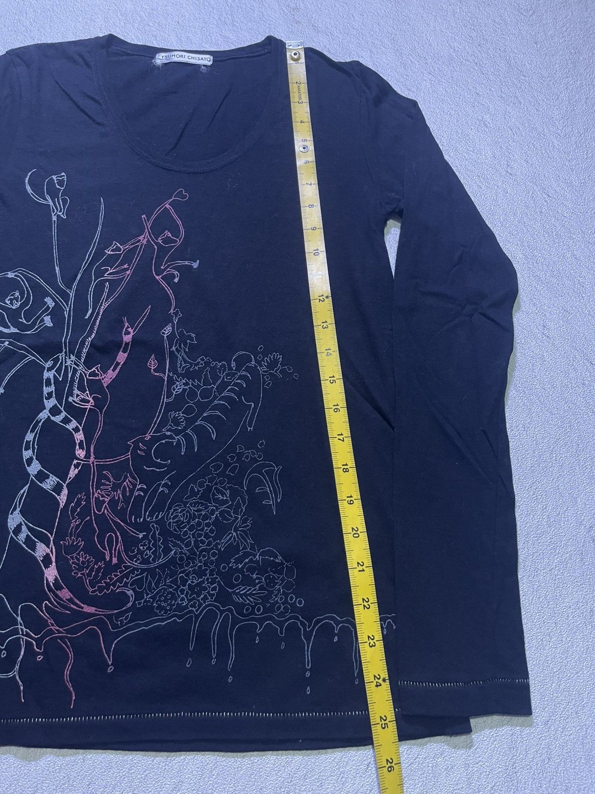 Japanese Brand TSUMORI CHISATO long sleeve tshirt Size US S / EU 44-46 / 1 - 7 Thumbnail