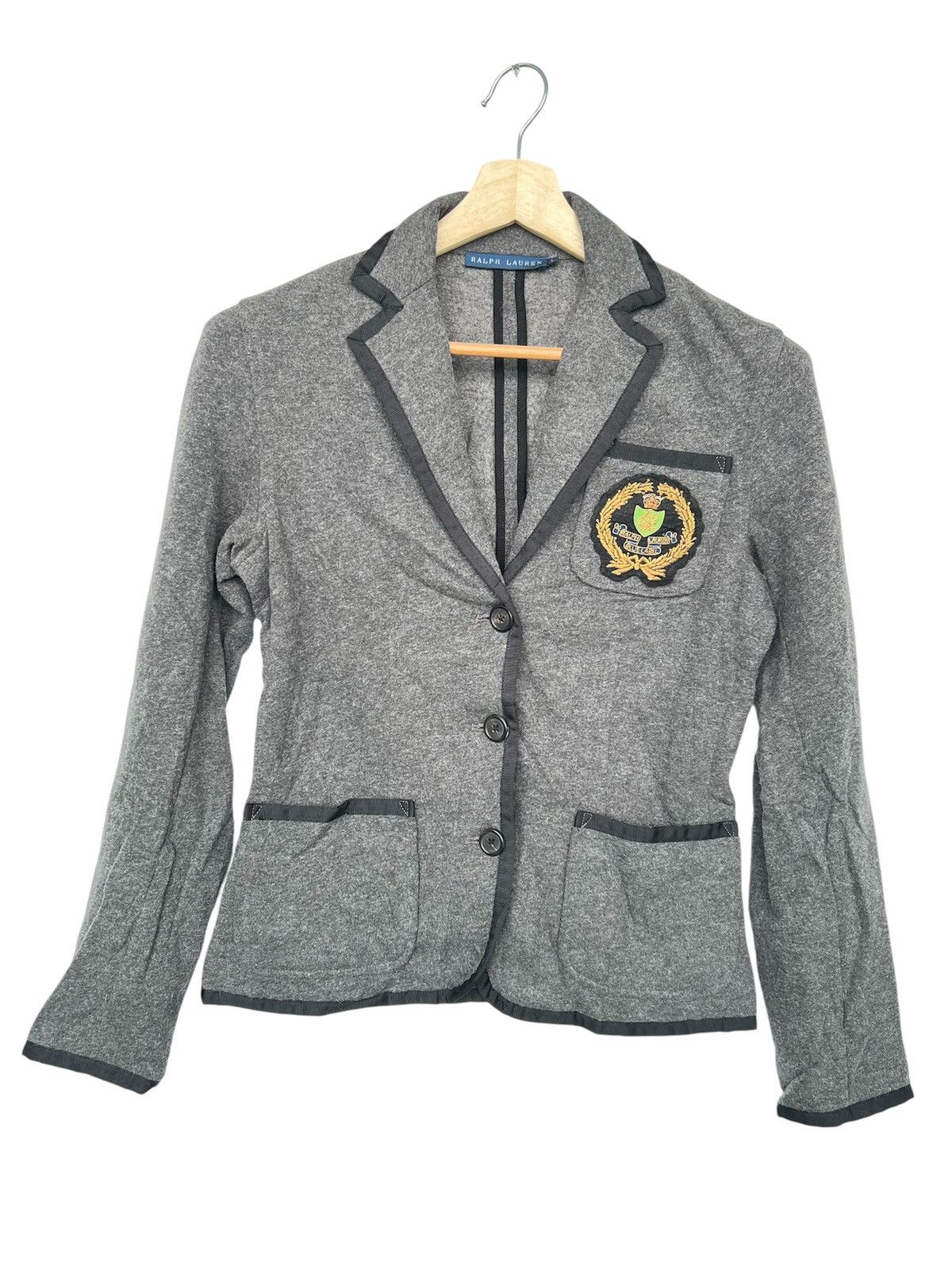 Vintage 90s RALPH LAUREN Big Logo Blazer Size L
