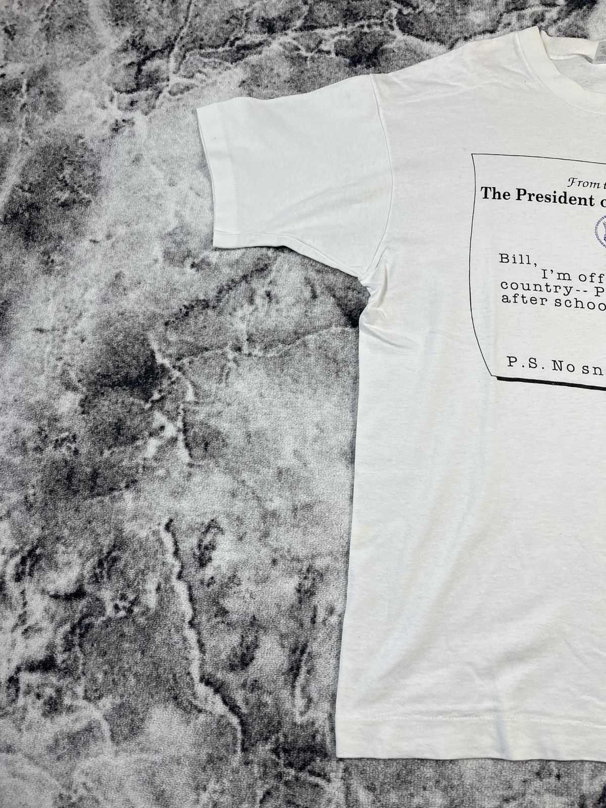 Other Vintage 90s Hillary Clinton President Letter Graphic Tee Size US L / EU 52-54 / 3 - 2 Thumbnail