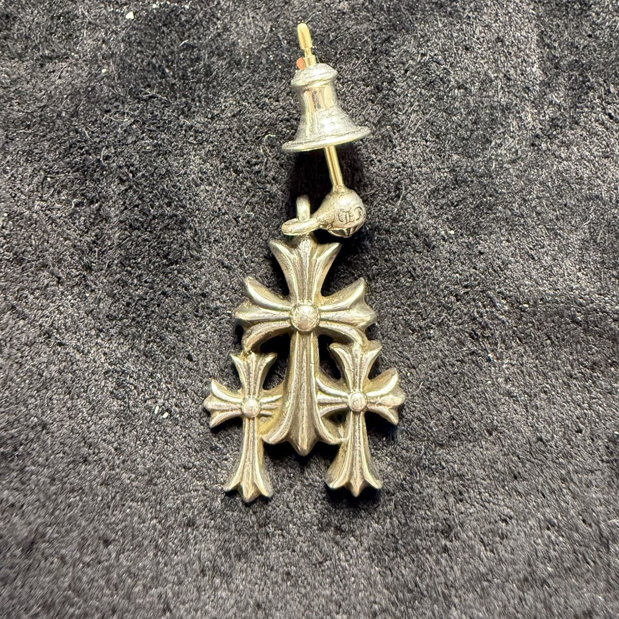 Chrome Hearts Chrome Hearts Triple Cross Earring Size ONE SIZE - 7 Thumbnail