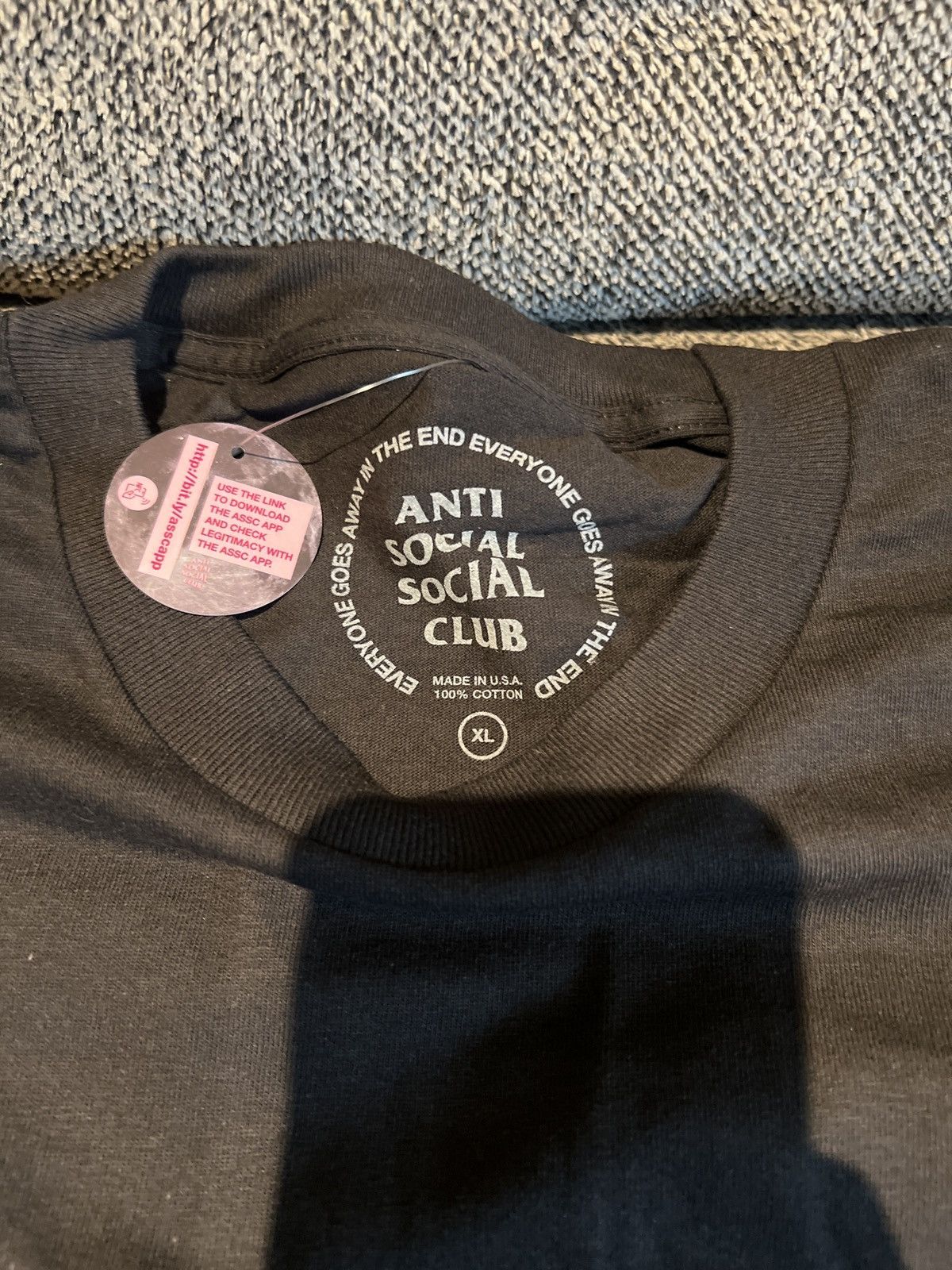 Anti Social Social Club Brand new anti social tee Size US XL / EU 56 / 4 - 3 Thumbnail