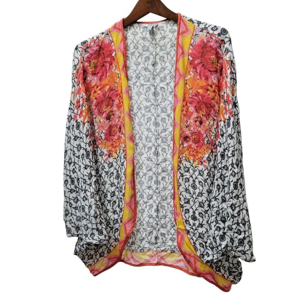 Other Blank London Women's 100% Viscose Kimono Top. One Size Size L / US 10 / IT 46 - 3 Thumbnail