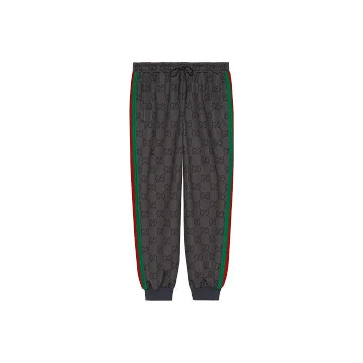 Gucci Gucci Men's Grey Alphabet Print Casual Pants-2507 Size US 30 / EU 46 - 7 Thumbnail
