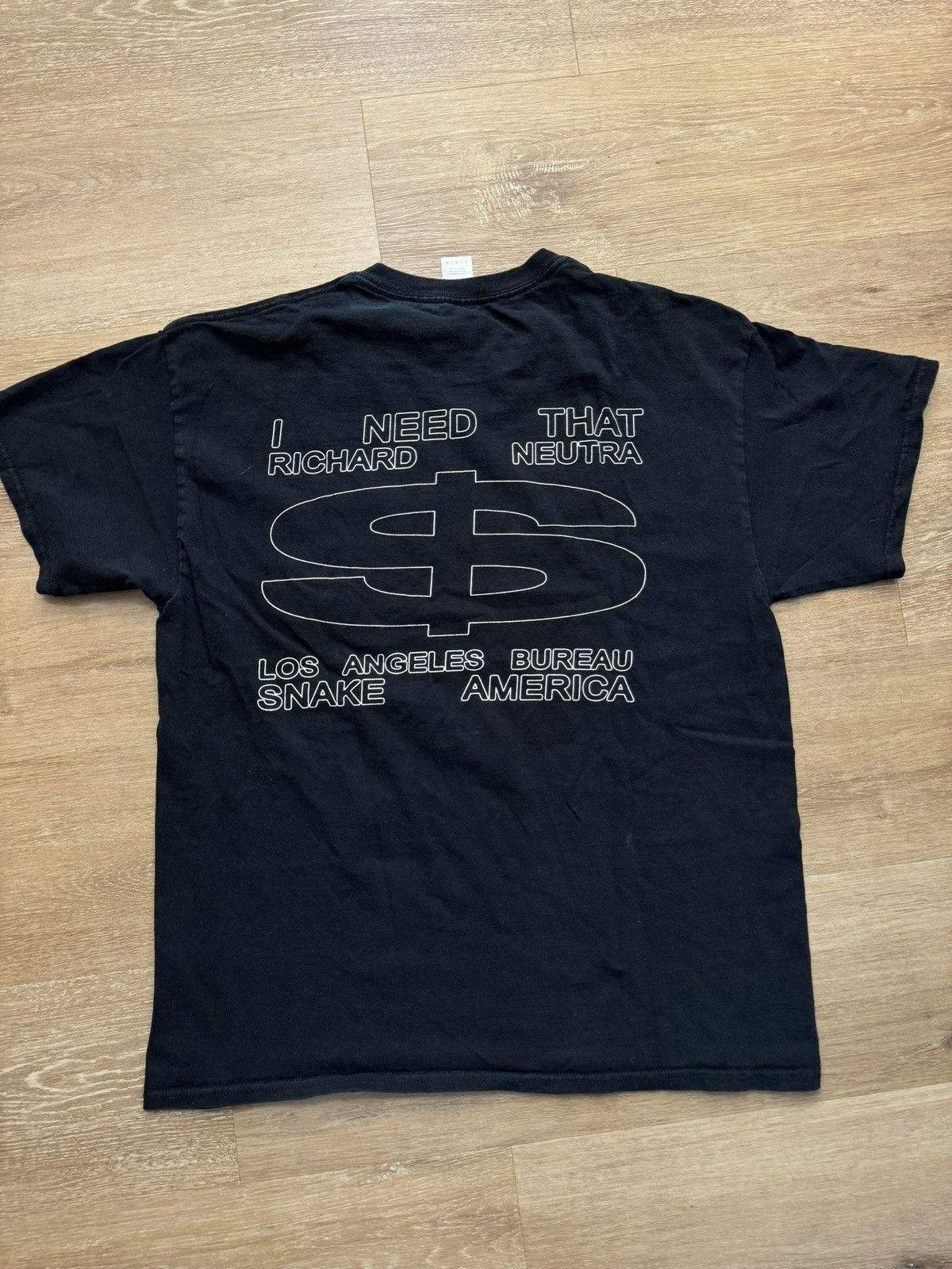 Los Angeles Apparel ‘I Need That Richard Neutra Money’ Vintage Pocket Tee Size US L / EU 52-54 / 3 - 1 Thumbnail