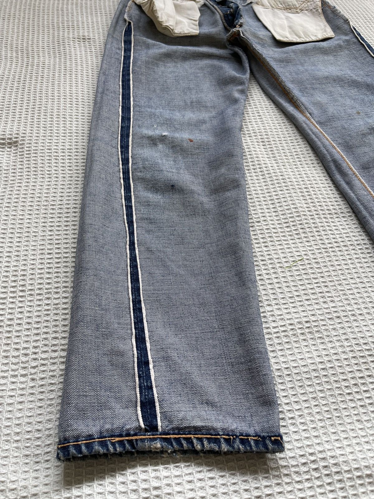Levi's True Vintage🔥60s Levis 501 Big E Hidden Rivet Selvedge Jeans Size US 30 / EU 46 - 21 Thumbnail