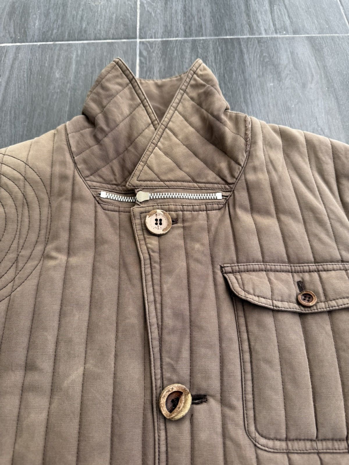 Maison MIHARA YASUHIRO SS04 Distress Maison Mihara Yasuhiro Survival/Hunting Jacket Size US S / EU 44-46 / 1 - 9 Thumbnail