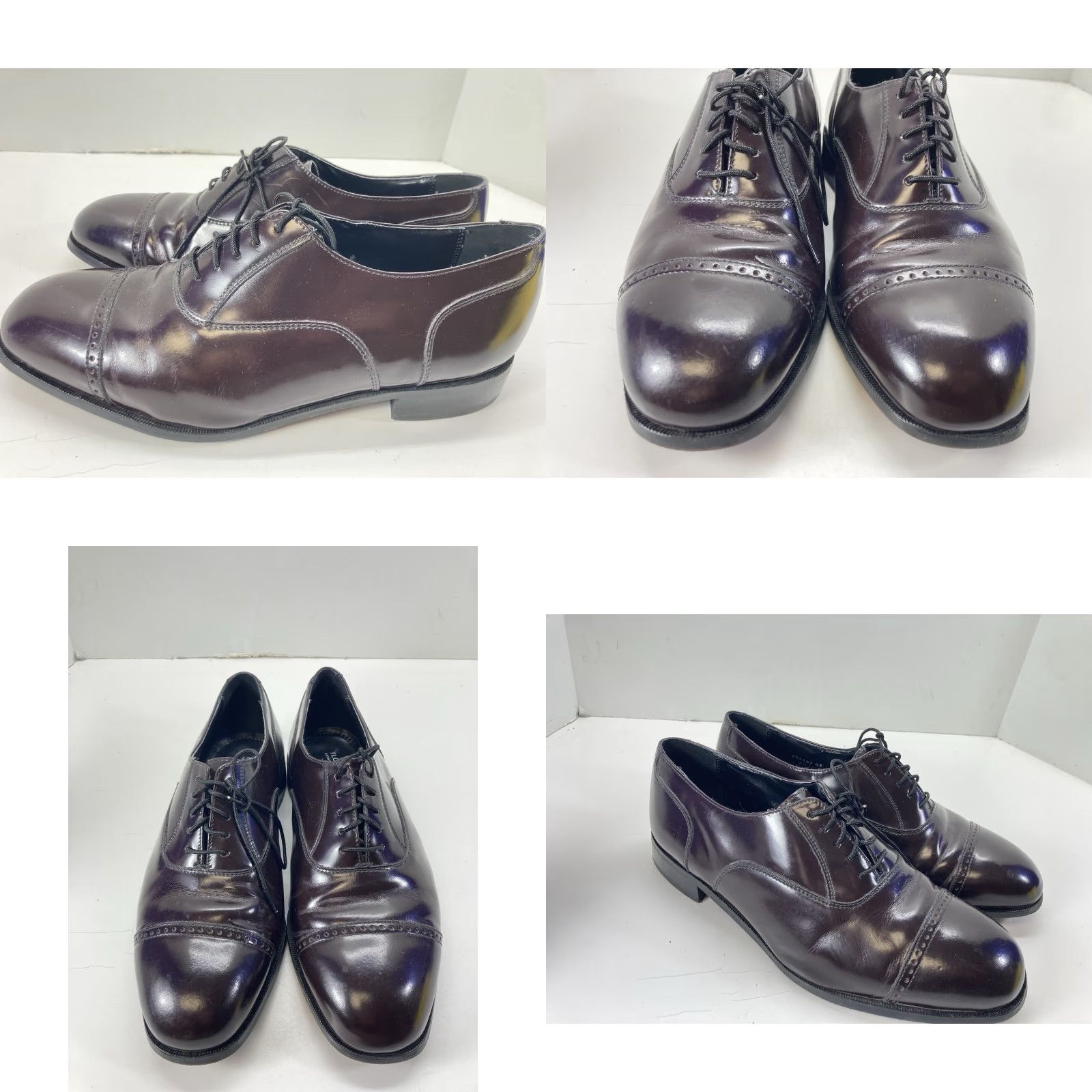 Florsheim **Florsheim Men's 10.5 EEE Burgundy Oxford Cap Toe Leather Shoes** User: **Florsheim Men's 10.5 EEE Burgundy Oxford Cap Toe Leather Shoes** Size ONE SIZE - 10 Thumbnail