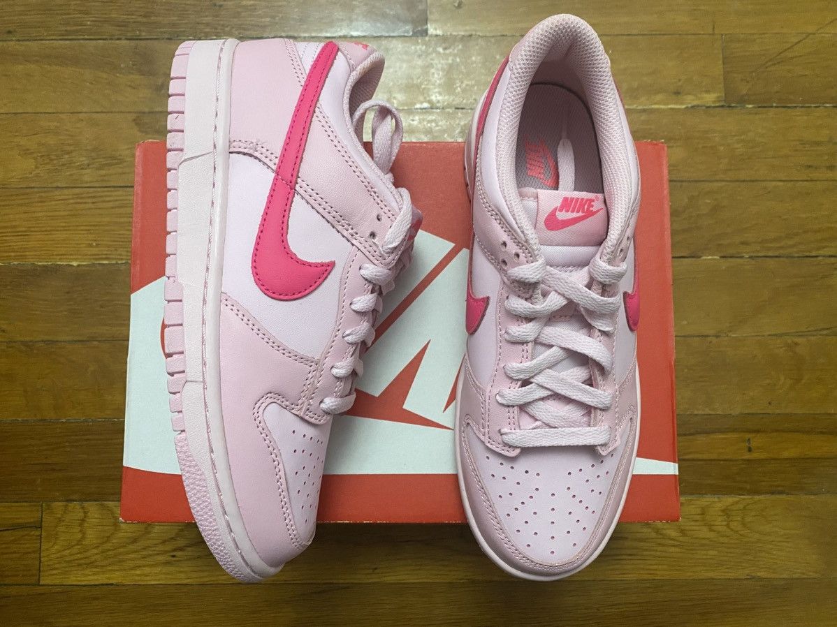 Nike Size 7.5W/6Y - Nike Dunk Low Medium Soft Pink Pink Foam Size US 7.5 / IT 37.5 - 9 Thumbnail