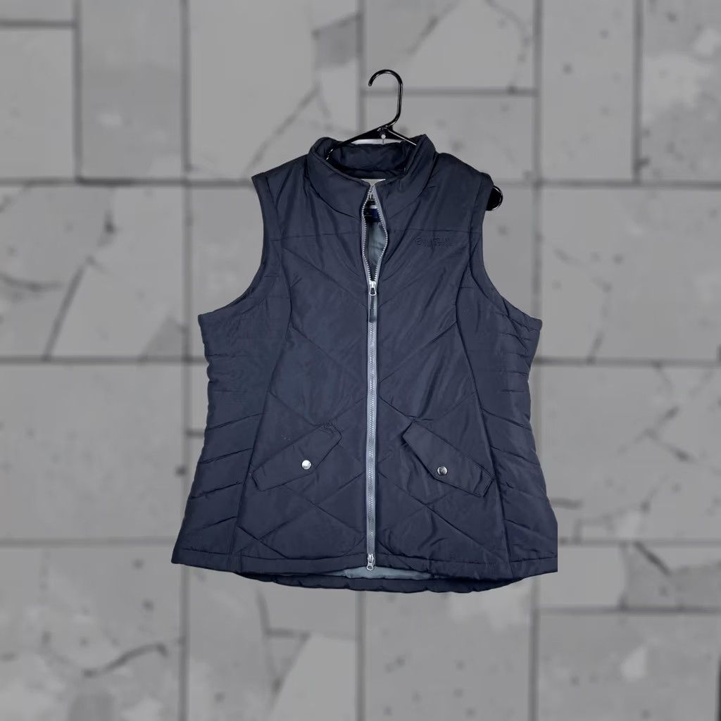 Vintage Magellan Outdoors Vest Womens XL Black Quilted Full Zip Puffer Outdoor Size XL / US 12-14 / IT 48-50 - 1 Thumbnail