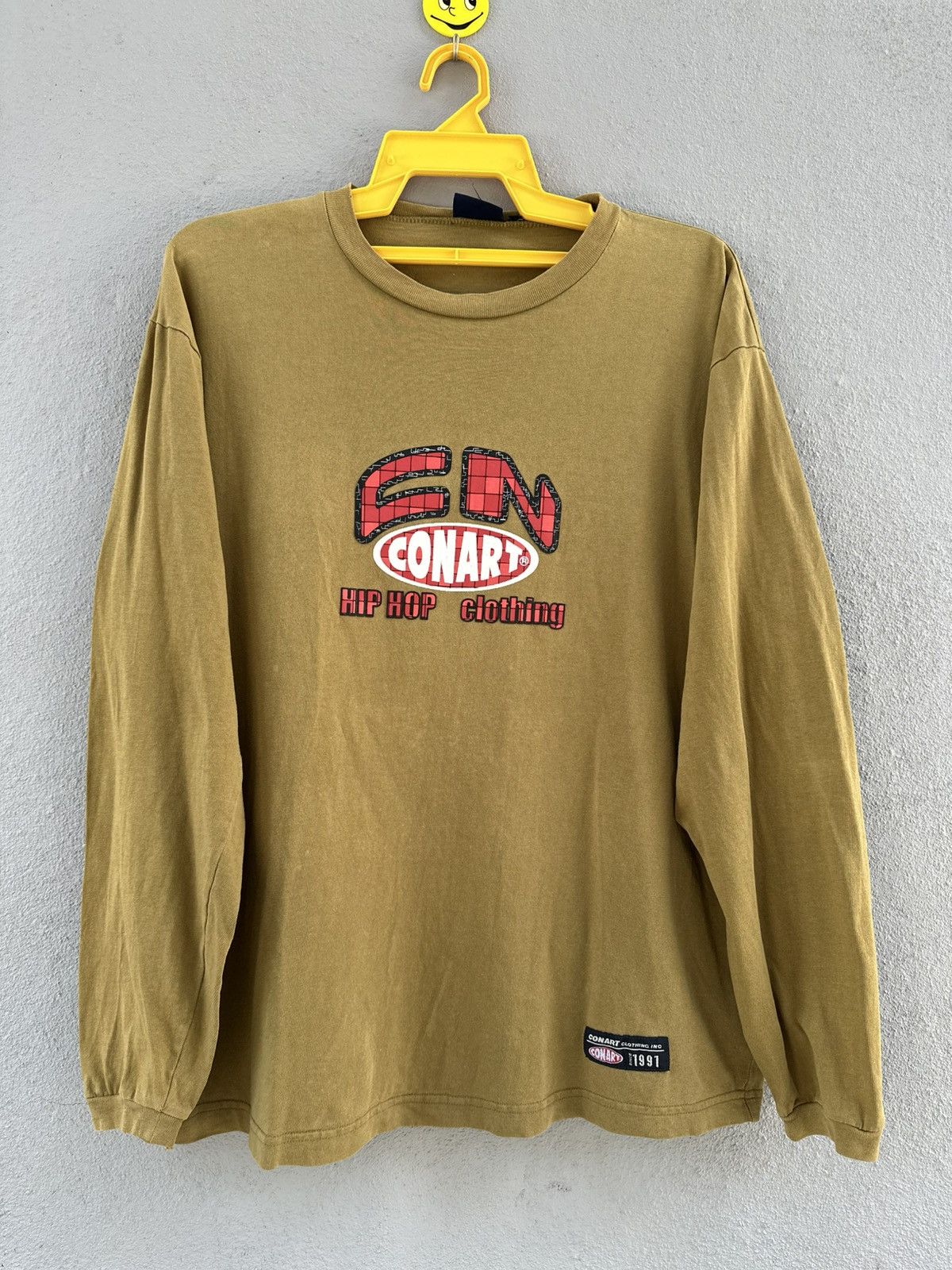 Rap Tees Thrashed Vintage Conart Hip Hop Clothing Sun Faded Grunge T Size US L / EU 52-54 / 3 - 1 Thumbnail