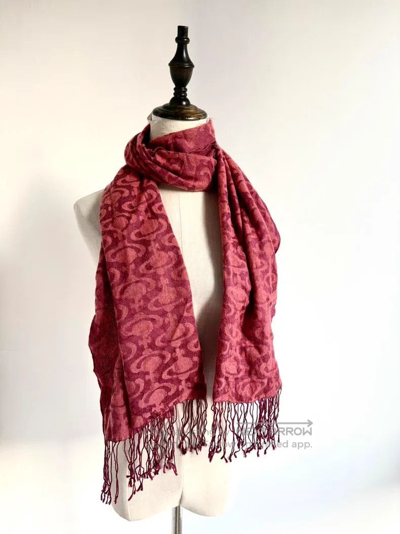 Vivienne Westwood Vivienne Westwood Vintage Red Orange Double-Sided Full Pri Size ONE SIZE - 1 Thumbnail