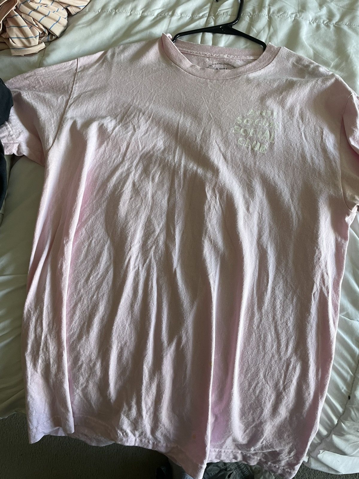 Anti Social Social Club Pink ASSC Large T Shirt Size US L / EU 52-54 / 3 - 2 Thumbnail