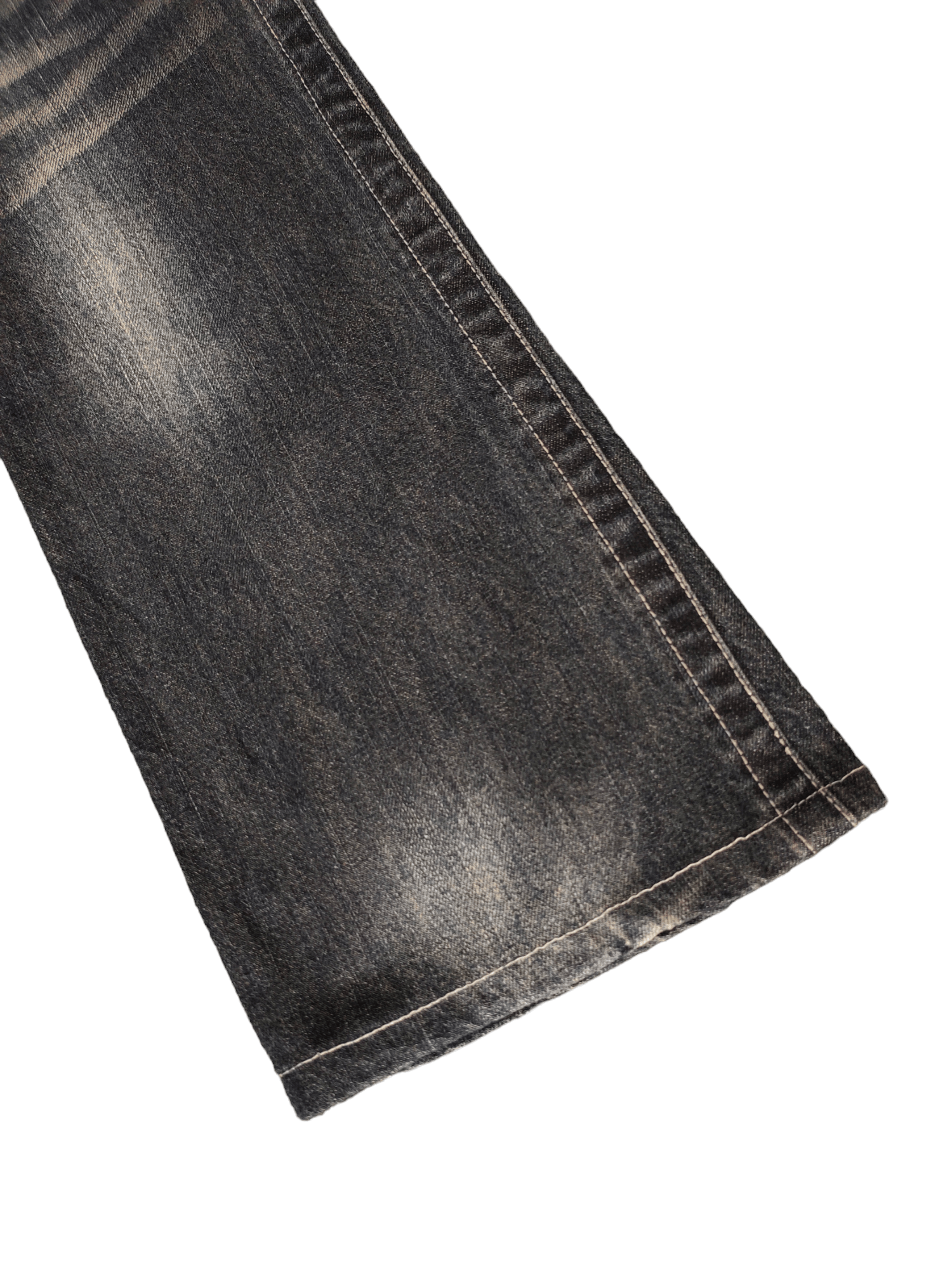 semanticdesign Flare Jeans Semantic Design Distress Faded Bootcut Denim Size US 34 / EU 50 - 18 Thumbnail