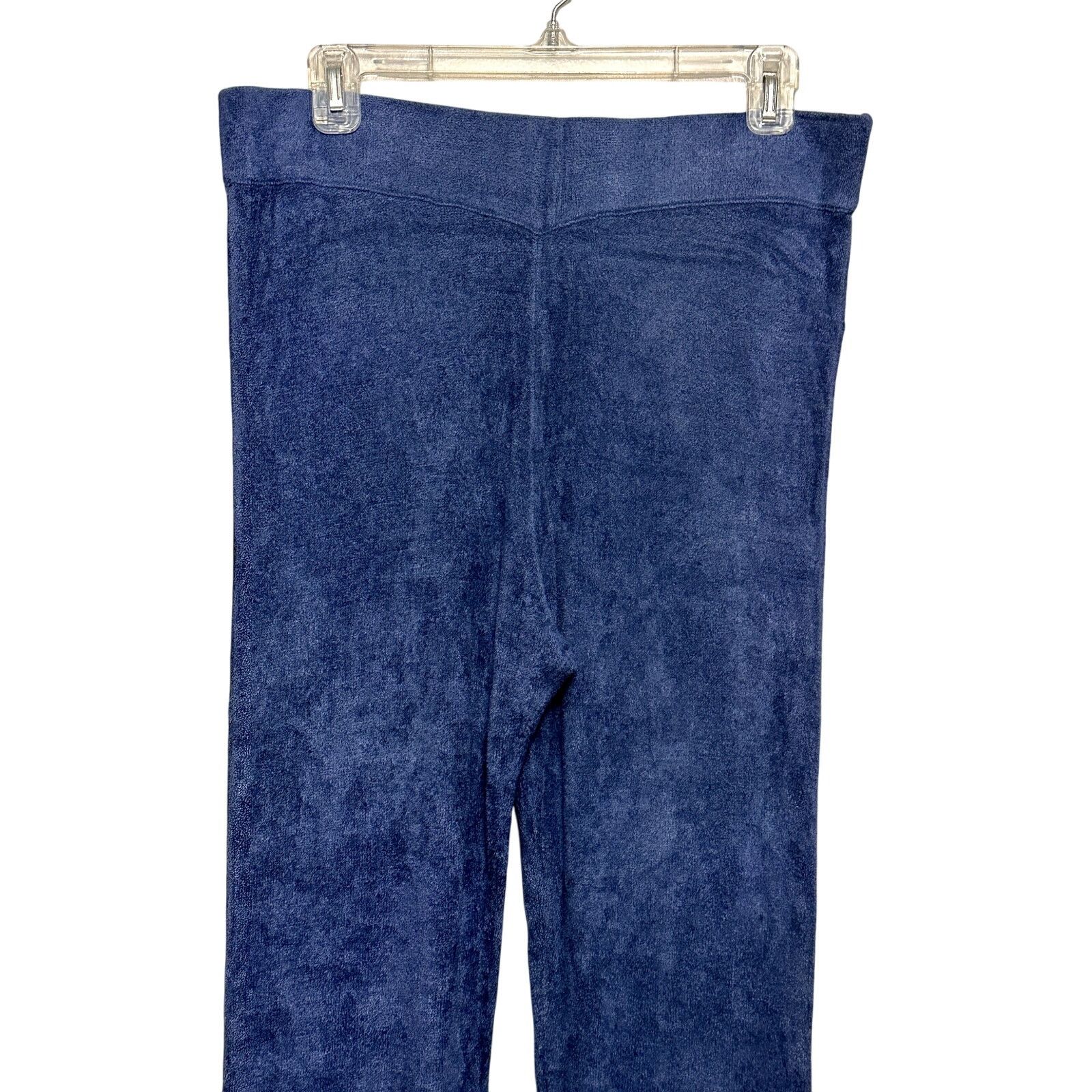 Jones New York Jones New York Leggings Soft Terry Cloth Blue Medium NWT Size 31" - 2 Thumbnail