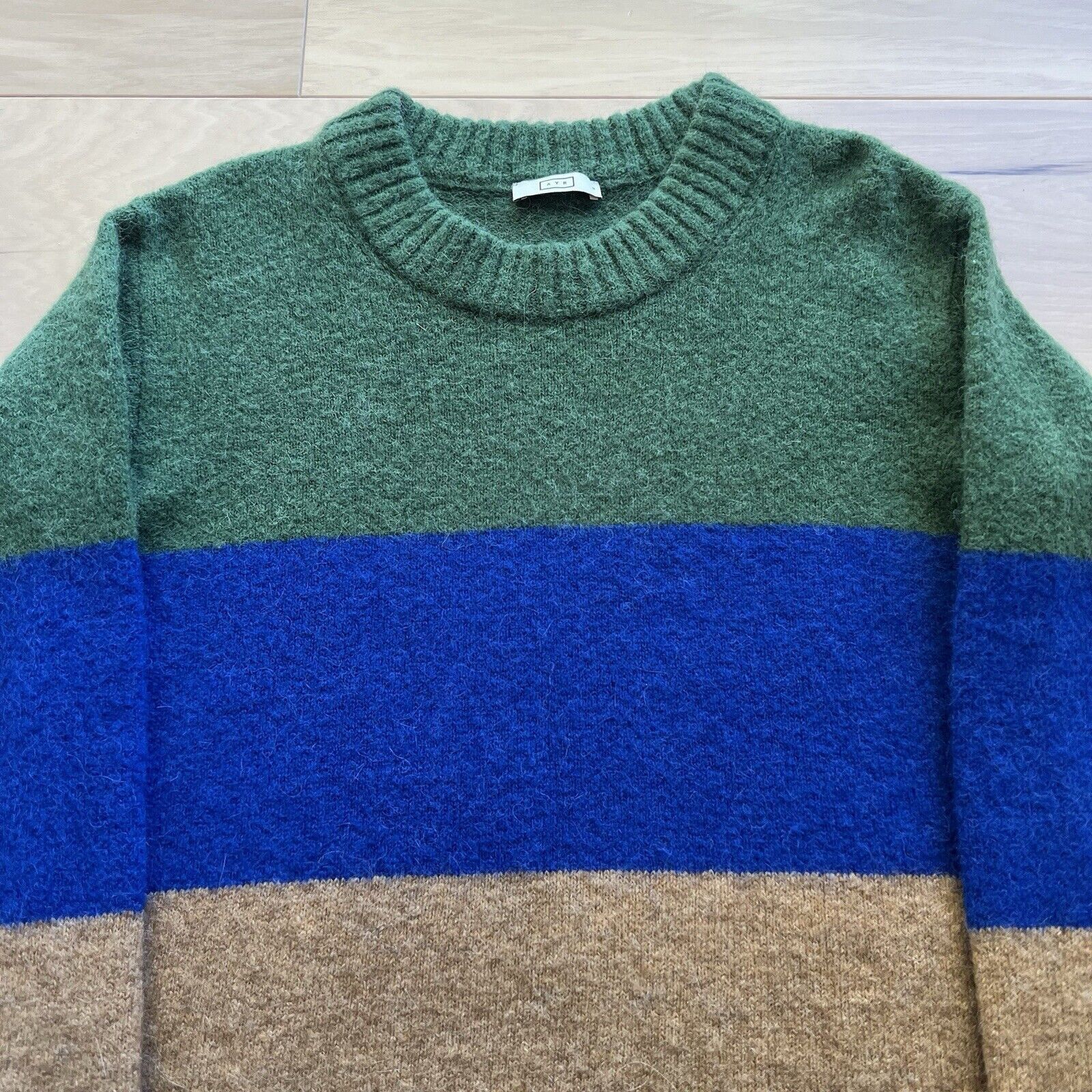 MOTHER AYR Kickback Sweater Women's Small Multicolor Wool Glam Size S / US 4 / IT 40 - 3 Thumbnail
