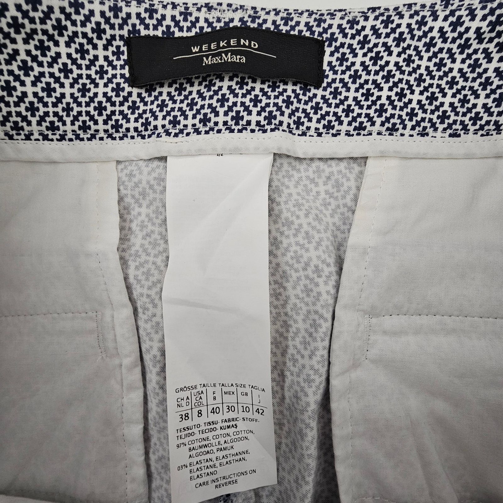 Weekend Max Mara WEEKEND Max Mara Stretch Capri Flare FITW19 Casual Pants 8 Size 30" / US 8 / IT 44 - 7 Thumbnail