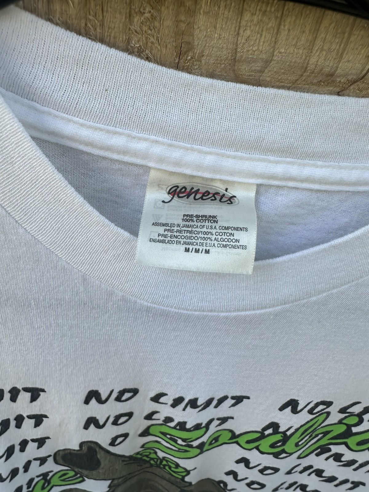Rap Tees 90s Authentic No Limit Records Rap Tee Sz Med Size US M / EU 48-50 / 2 - 3 Thumbnail