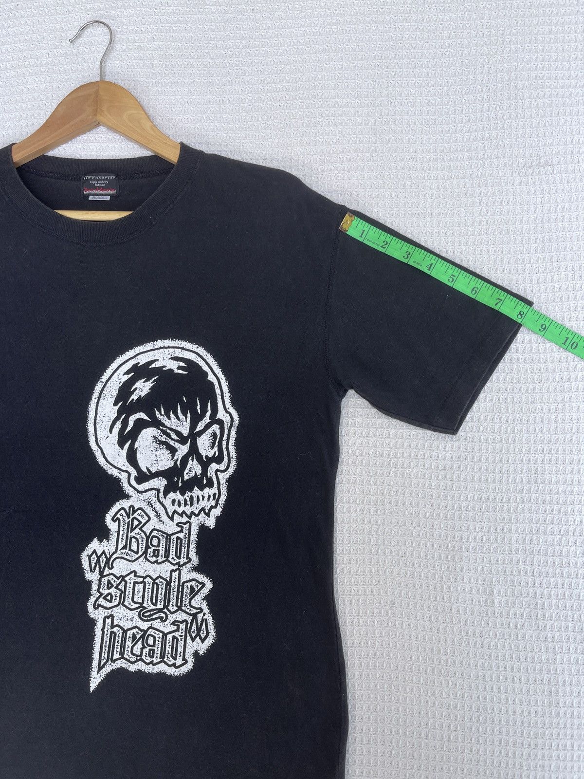 If Six Was Nine Rare🔥Vintage Bad Style Head ERD SKATE TEE Size US M / EU 48-50 / 2 - 10 Thumbnail