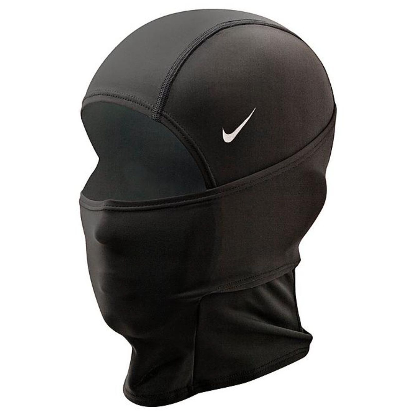 image of Nike Pro Therma-Fit Hyperwarm Hood Black White, Men's