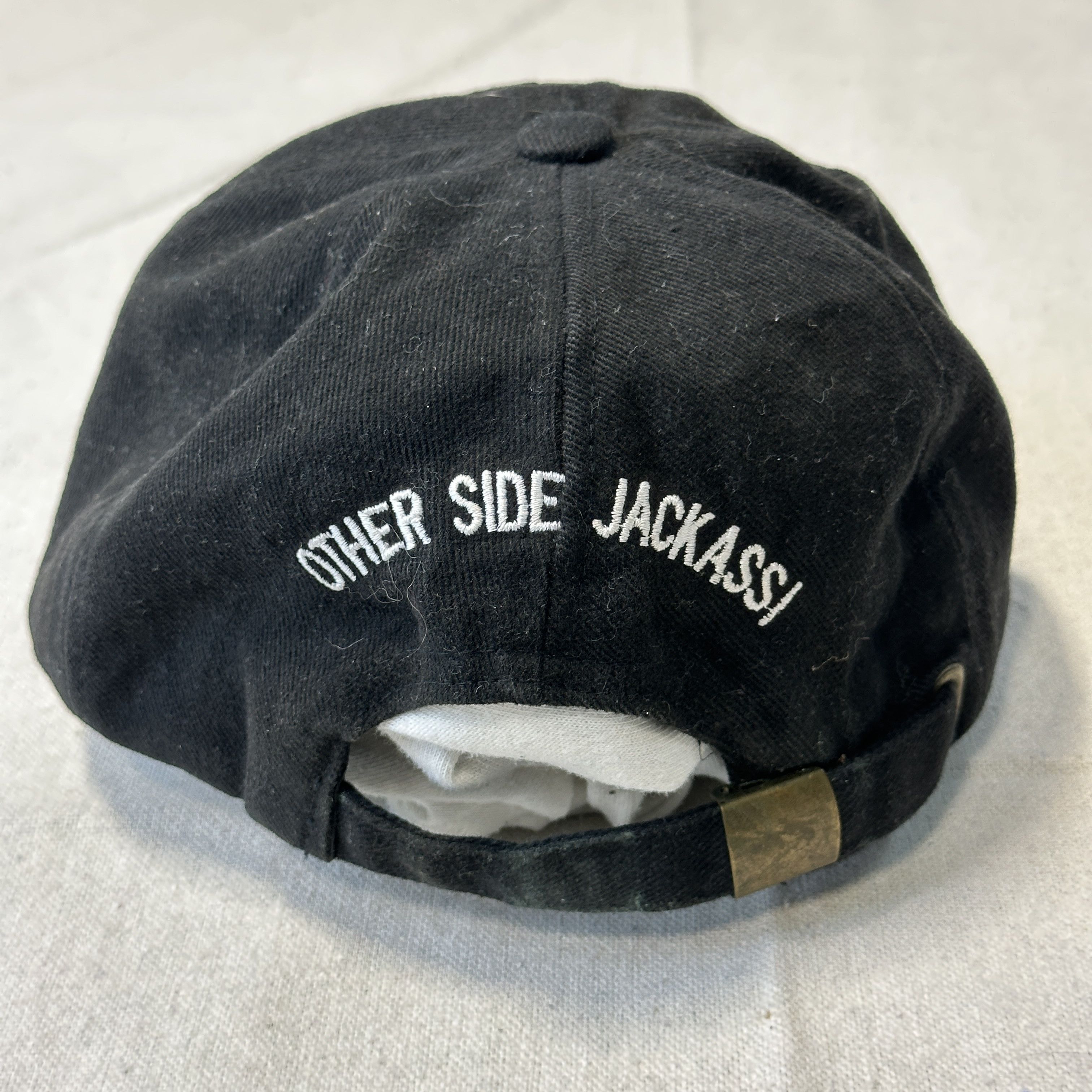 Other Vintage Stone Cold Skull Embroidered Baseball Cap Size One Size Size ONE SIZE - 4 Thumbnail