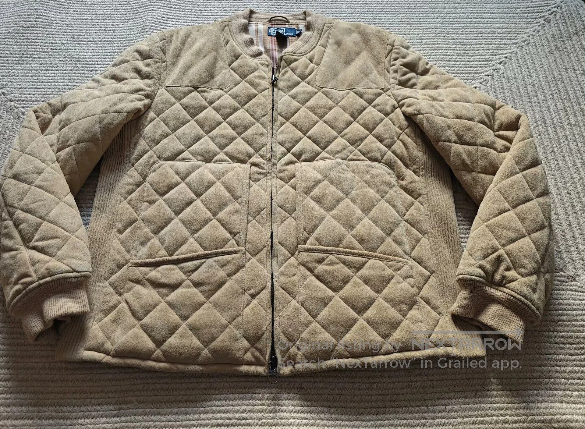 RRL Ralph Lauren Ralph Lauren Suede Hunting Jacket. Size US XL / EU 56 / 4 - 2 Thumbnail