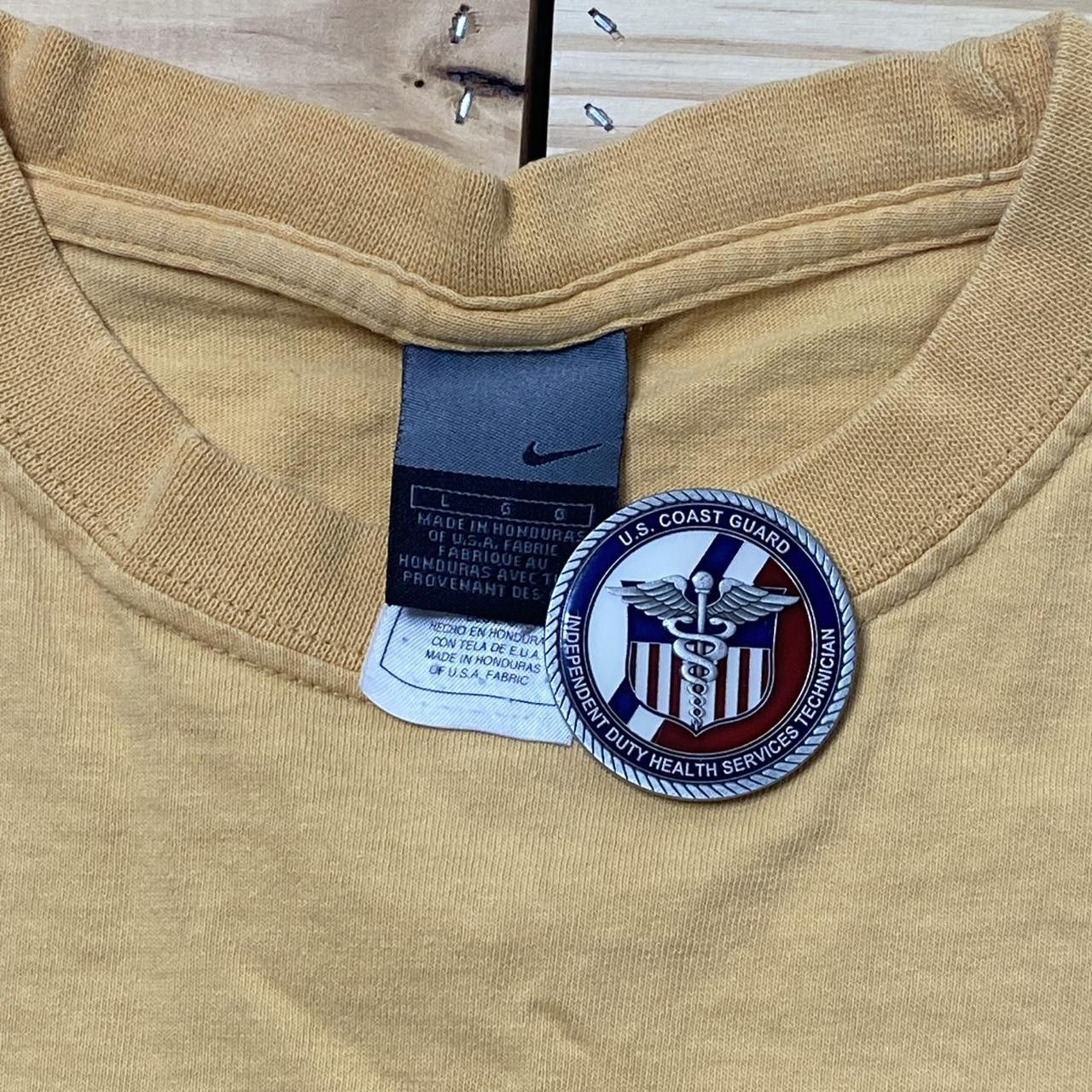 Nike Vintage Nike Yellow Basketball Tee Size Large Size US L / EU 52-54 / 3 - 5 Thumbnail