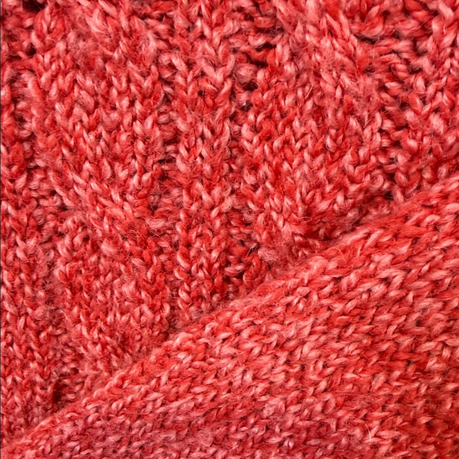 Other Memphis Joe's Jeans Red Cowl Neck Sweater Size M / US 6-8 / IT 42-44 - 3 Thumbnail