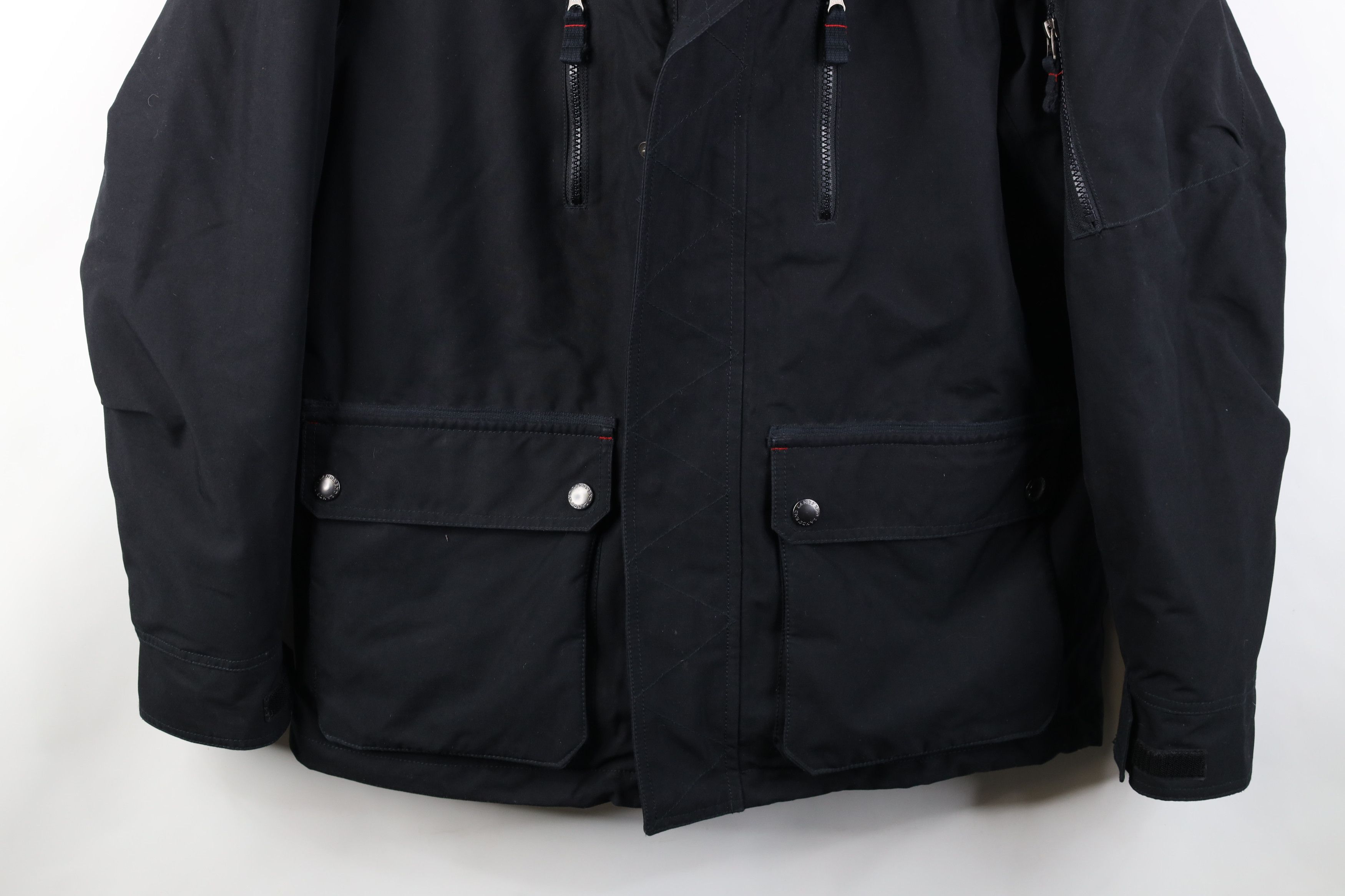 Lands' End Vintage Lands End Mens Insulated Utility Chore Jacket Black Size US M / EU 48-50 / 2 - 3 Thumbnail