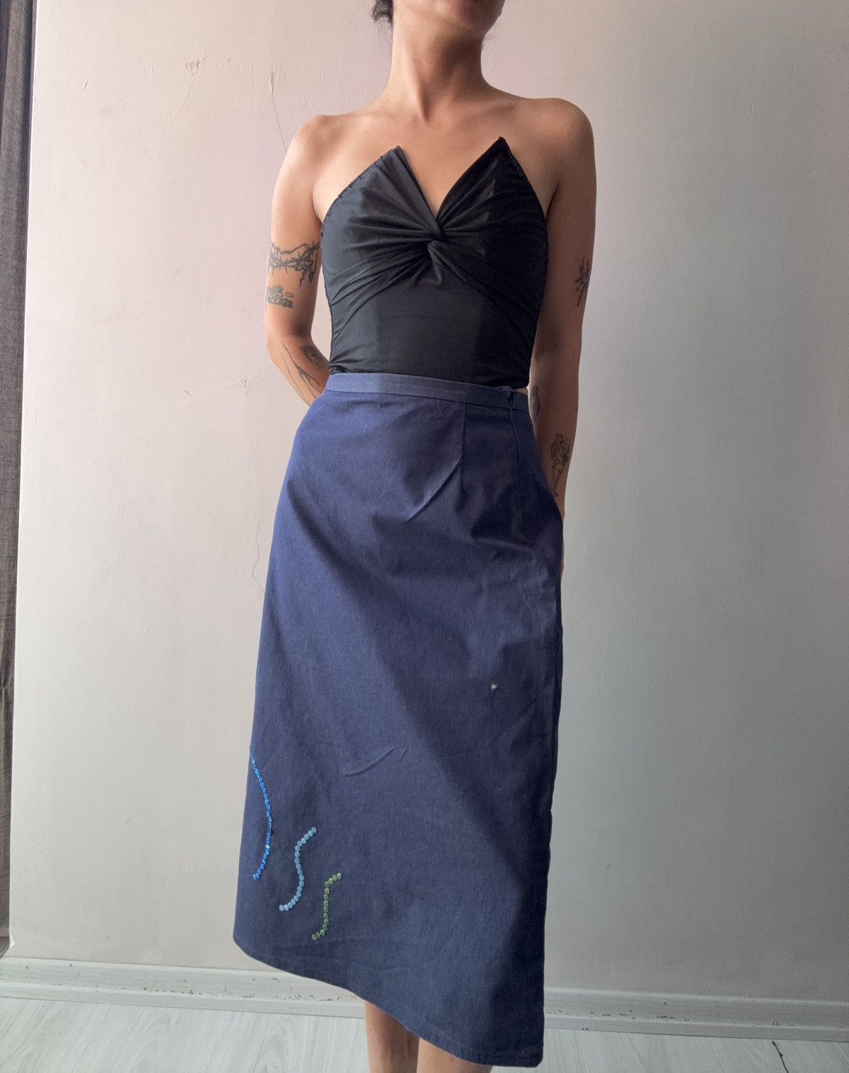 Vintage Vintage skirt Size 25" / US 0 / IT 36 - 2 Thumbnail