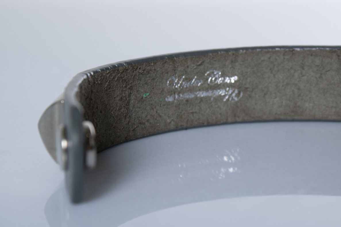 Undercover Under Cover, grey leather bracelet with studs Size ONE SIZE - 5 Thumbnail